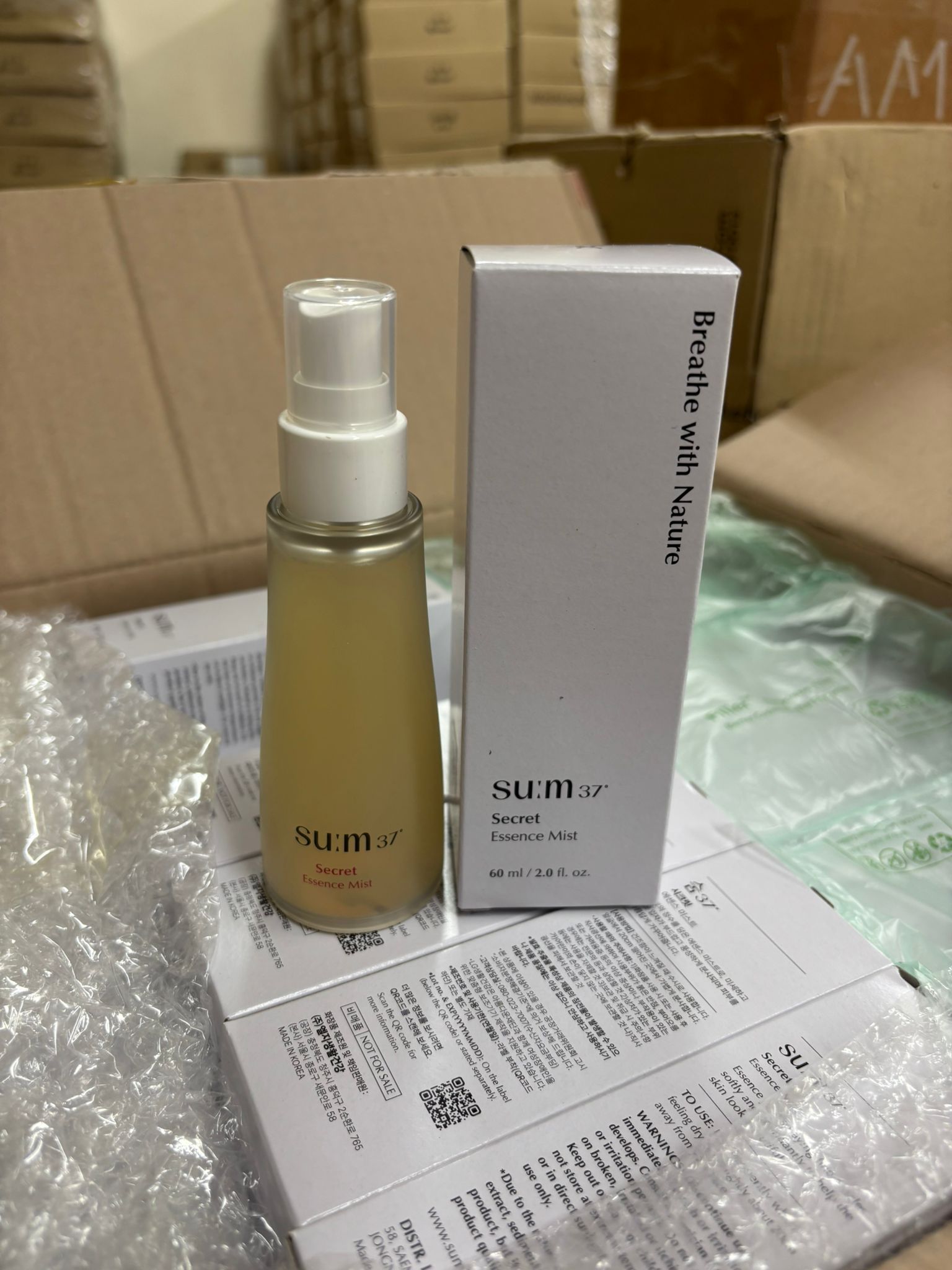 韓國 SUM:37 呼吸魔法精華噴霧 60ml 中样