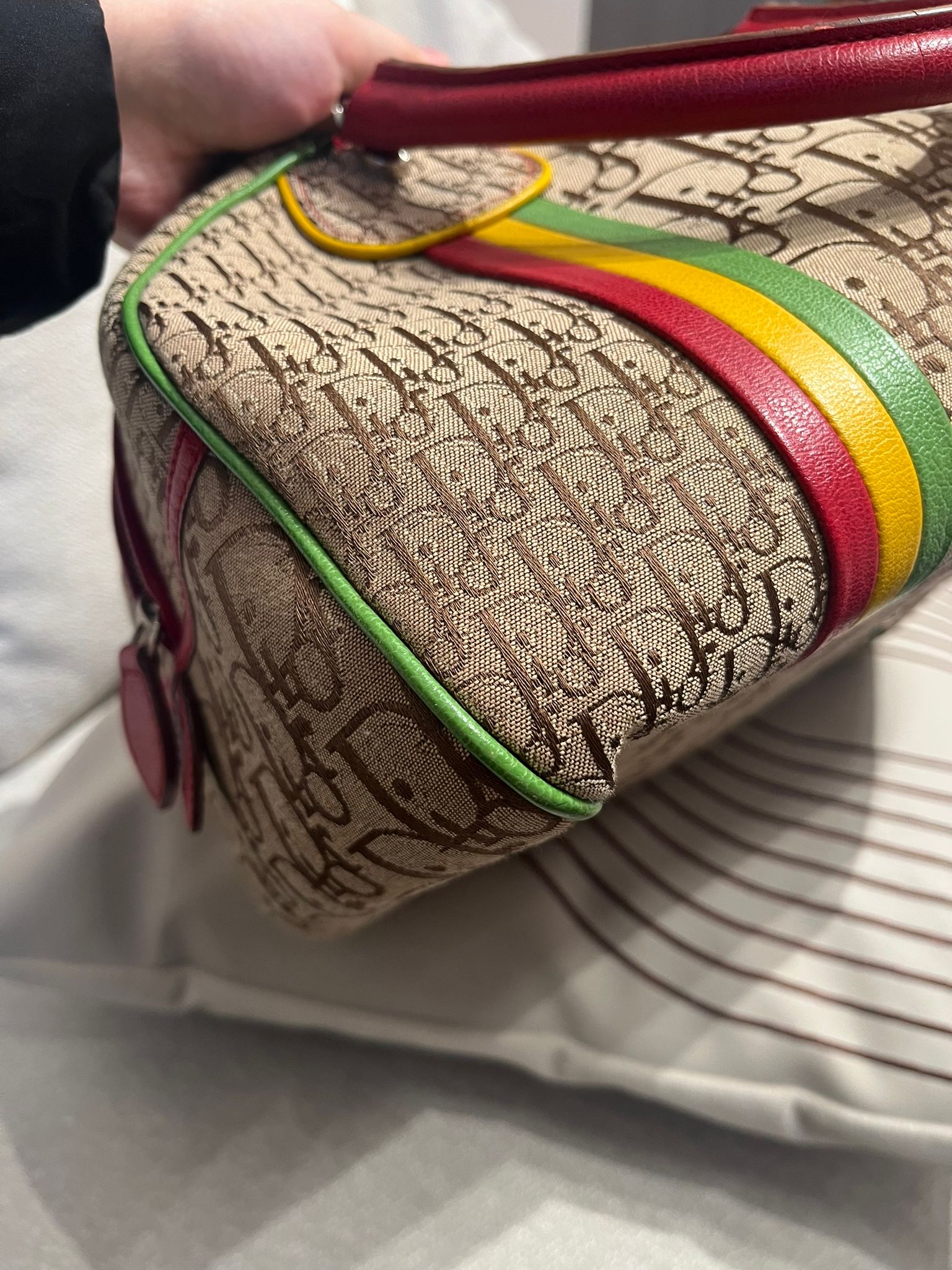 Dior Boston bag 100%Authentic ,95%new