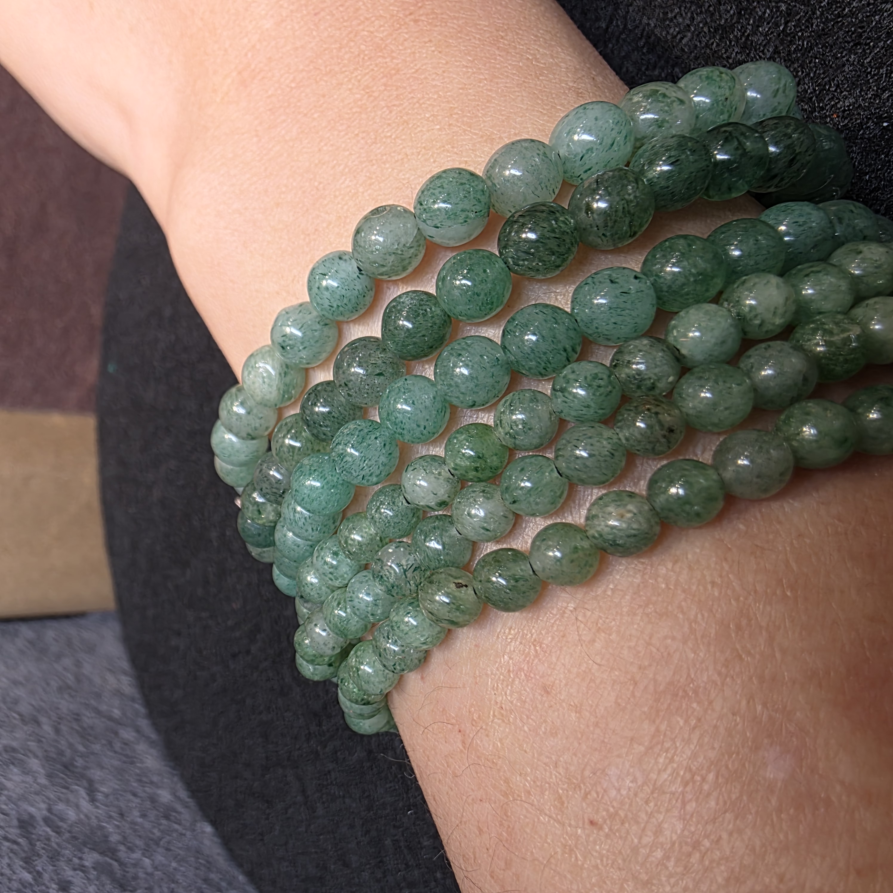 印度綠東寧手串(Green Aventurine)