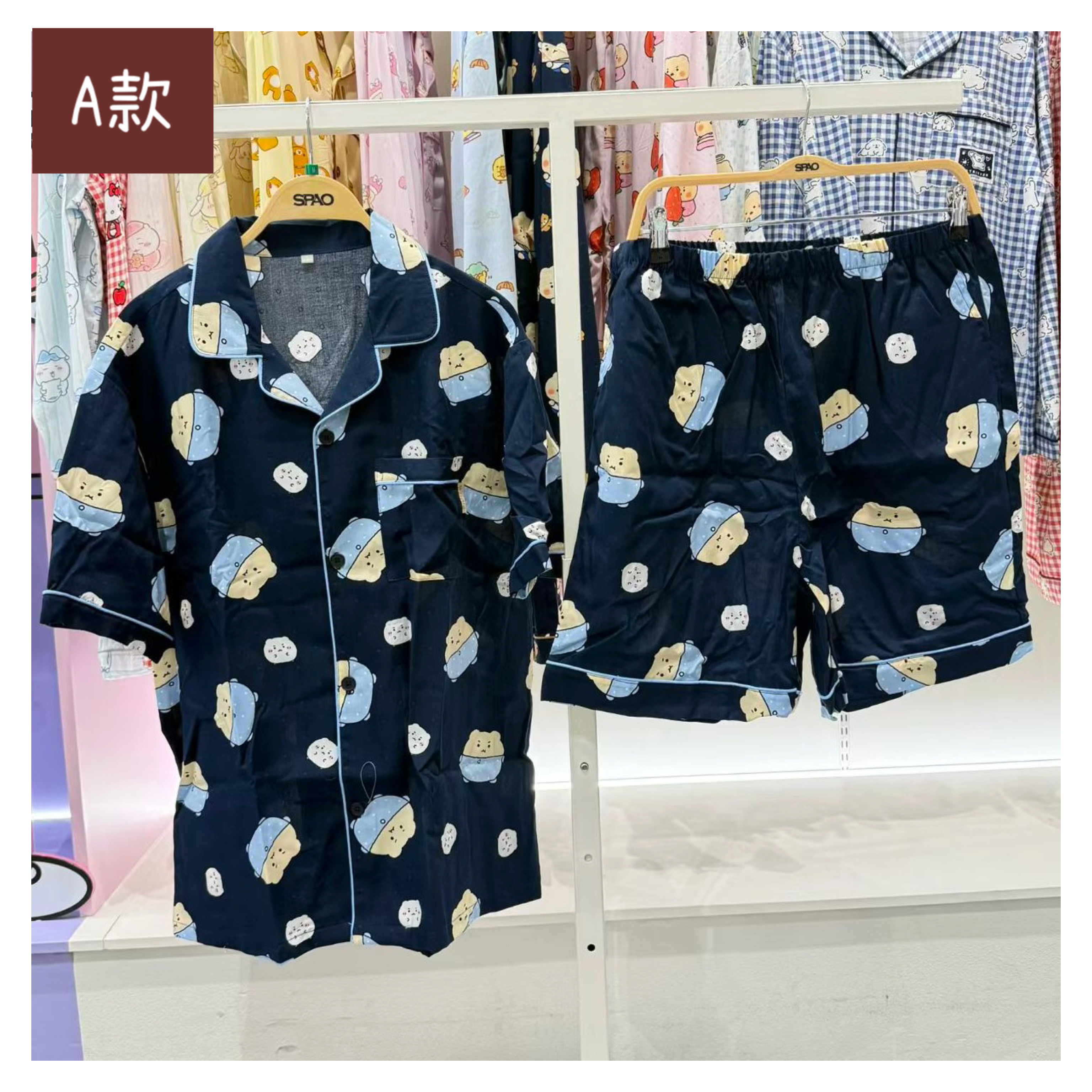 🇰🇷韓國SPAO x 土豆熊短䄂睡衣套裝