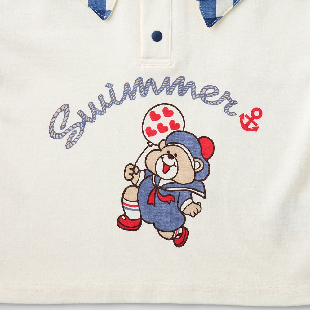 【⭐訂購⭐】 🇯🇵日本直送 🌀SWIMMER 復古風 格紋翻領 長袖TEE［3款選］🌀 [PLBA-0109][260313]