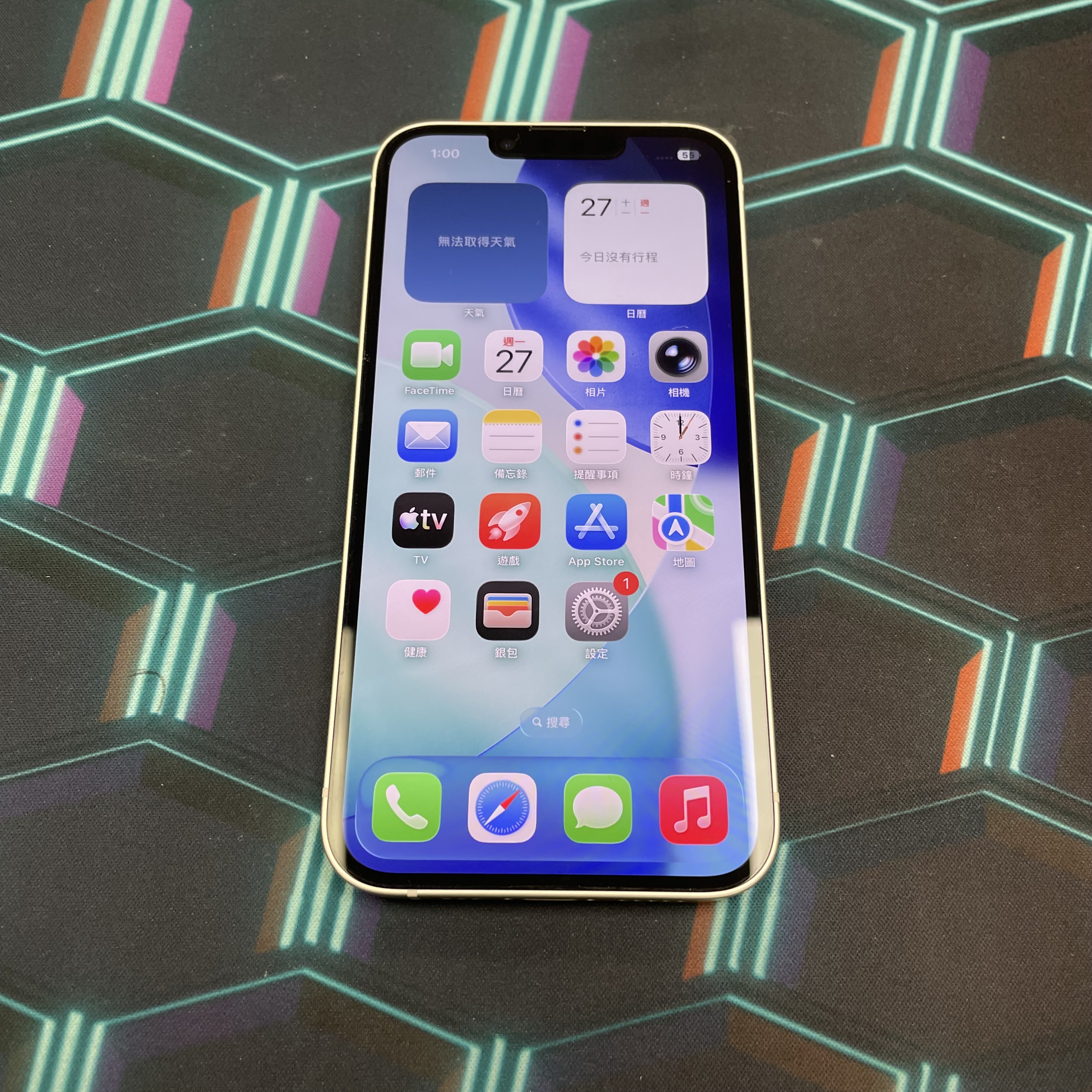 *6440 14 完美機 256GB 電100 白色 white