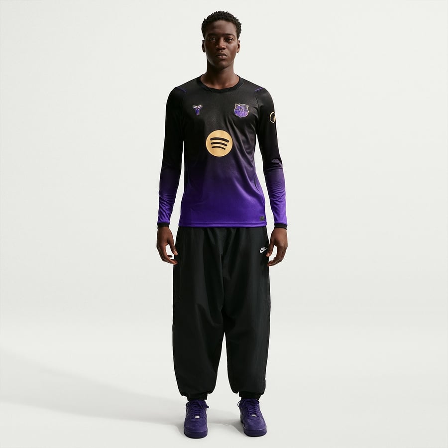 Nike Barcelona 巴塞羅拿 2026-27 作客長袖球迷版球衣 (可加印字章) 