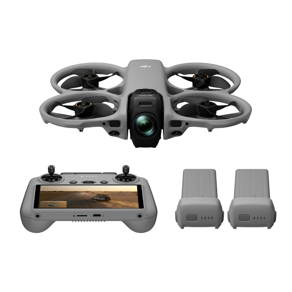 Dji Avata 360 暢飛套裝（三電池版）Fly More Combo Three Batteries（配備 DJI RC-2 螢幕遙控器版）360航拍機 香港行貨