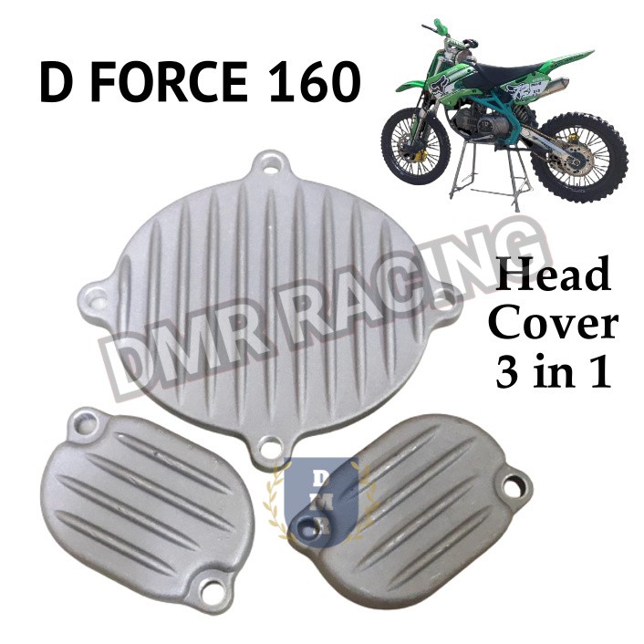D FORCE 160 DEMAK DFORCE160 Cylinder Head Cover 3 in 1 Assy (Motocross D-FORCE160)