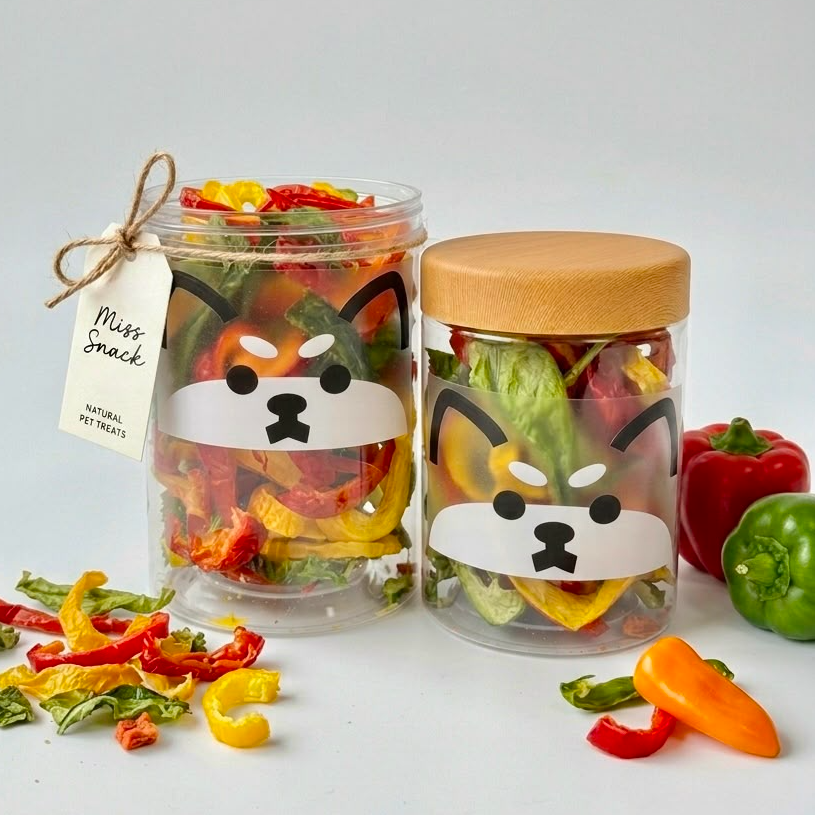 全天然冷凍脫水三色椒 Freeze Dried Sweet Pepper