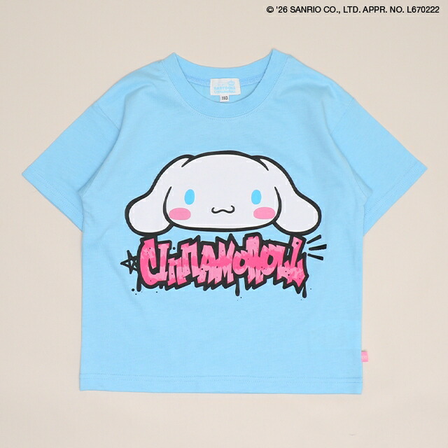🆕【⭐訂購⭐】🇯🇵日本直送🌀#Sanrio 塗鴉風卡通圖案 短袖tee［4款選］🌀 [ELFA-0055][260705]