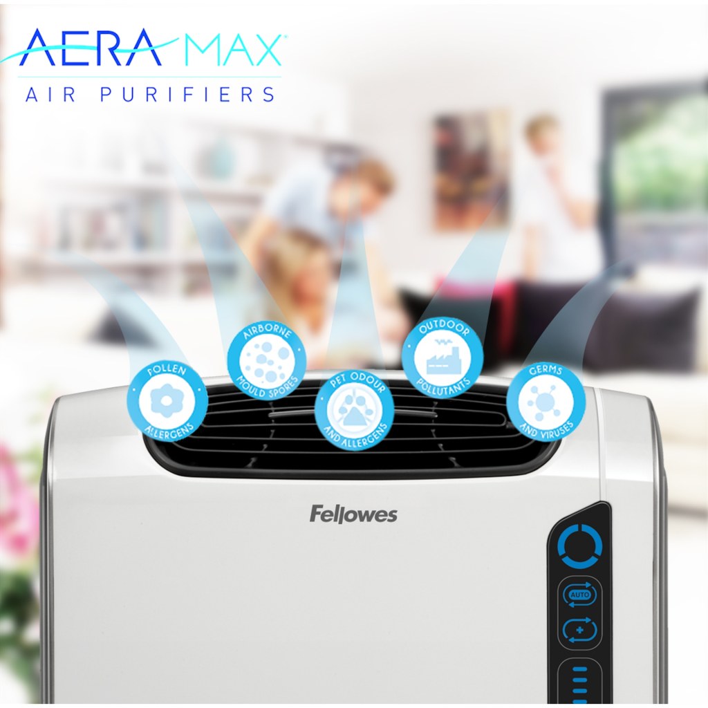 Fellowes Aeramax DX55 強力吸毛寵物空氣淨化機 香港三腳插頭 (預購產品)