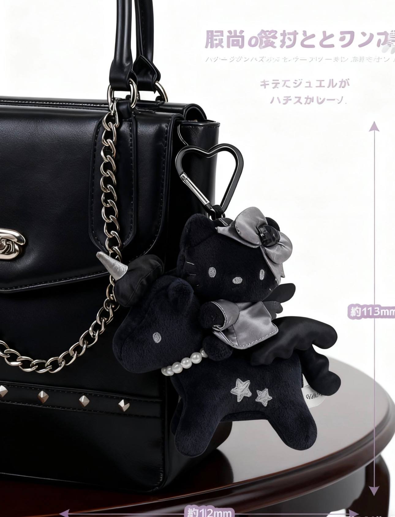 🇯🇵纯黑色Kitty独角兽