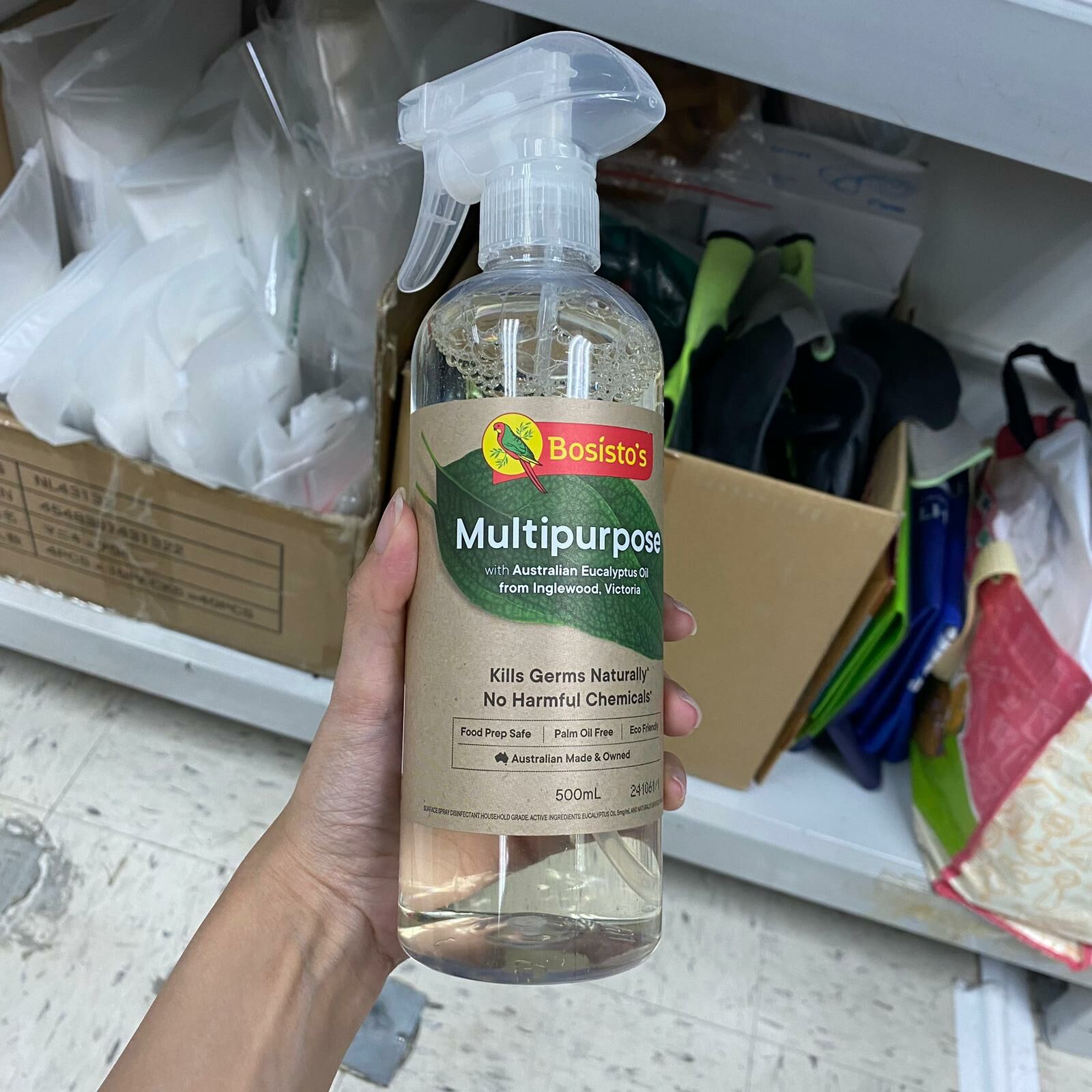 澳洲 Bosisto's 多用途天然清潔劑 500ml- 1支- 現貨