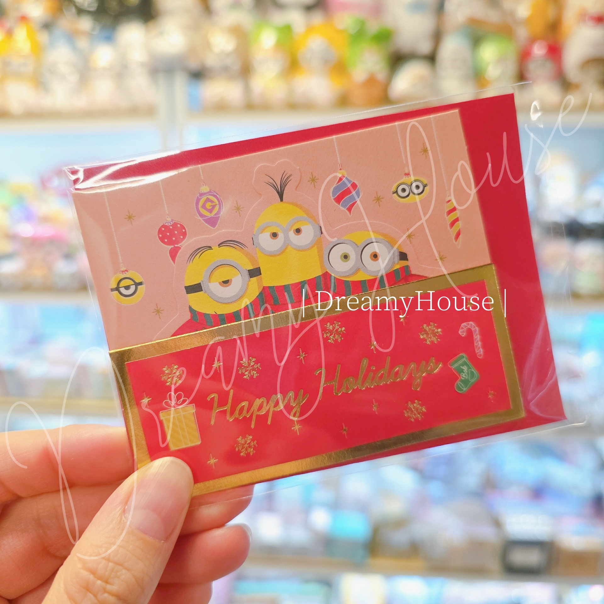 日本 minions 立體聖誕卡🎄