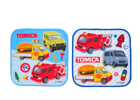 Tomica 迷你方巾2條裝