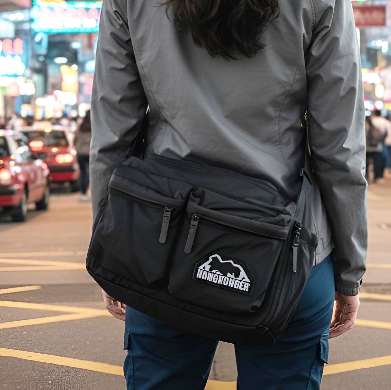 HONGKONGER 7口袋機能斜孭袋 (13" Laptop 版)