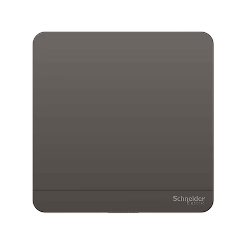 施耐德 AvatarOn 石墨灰 單位 空白面蓋