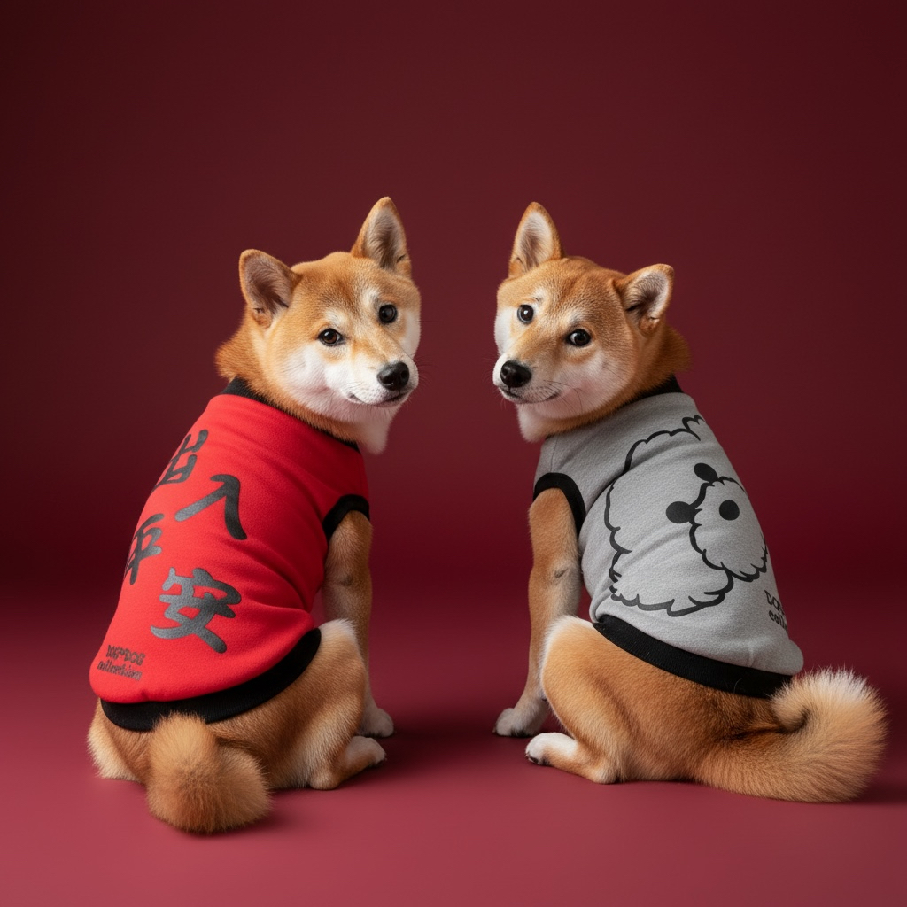 S431 賀年雙面衫- 出入平安 Double-sided New Year's T-shirt - Safe travels