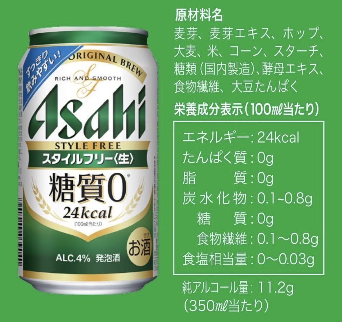 朝日啤酒的Asahi Style Free