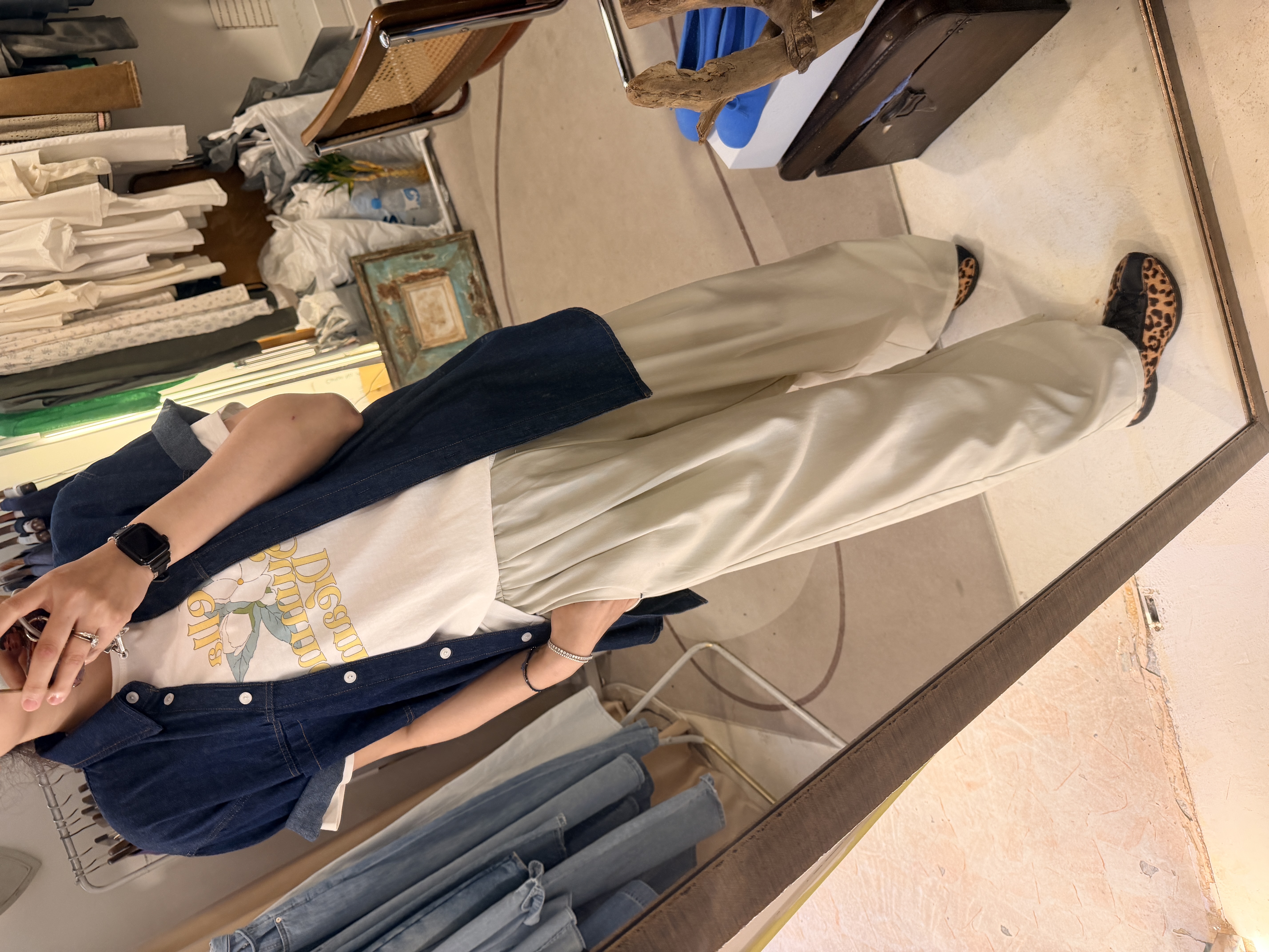 Light denim shirt