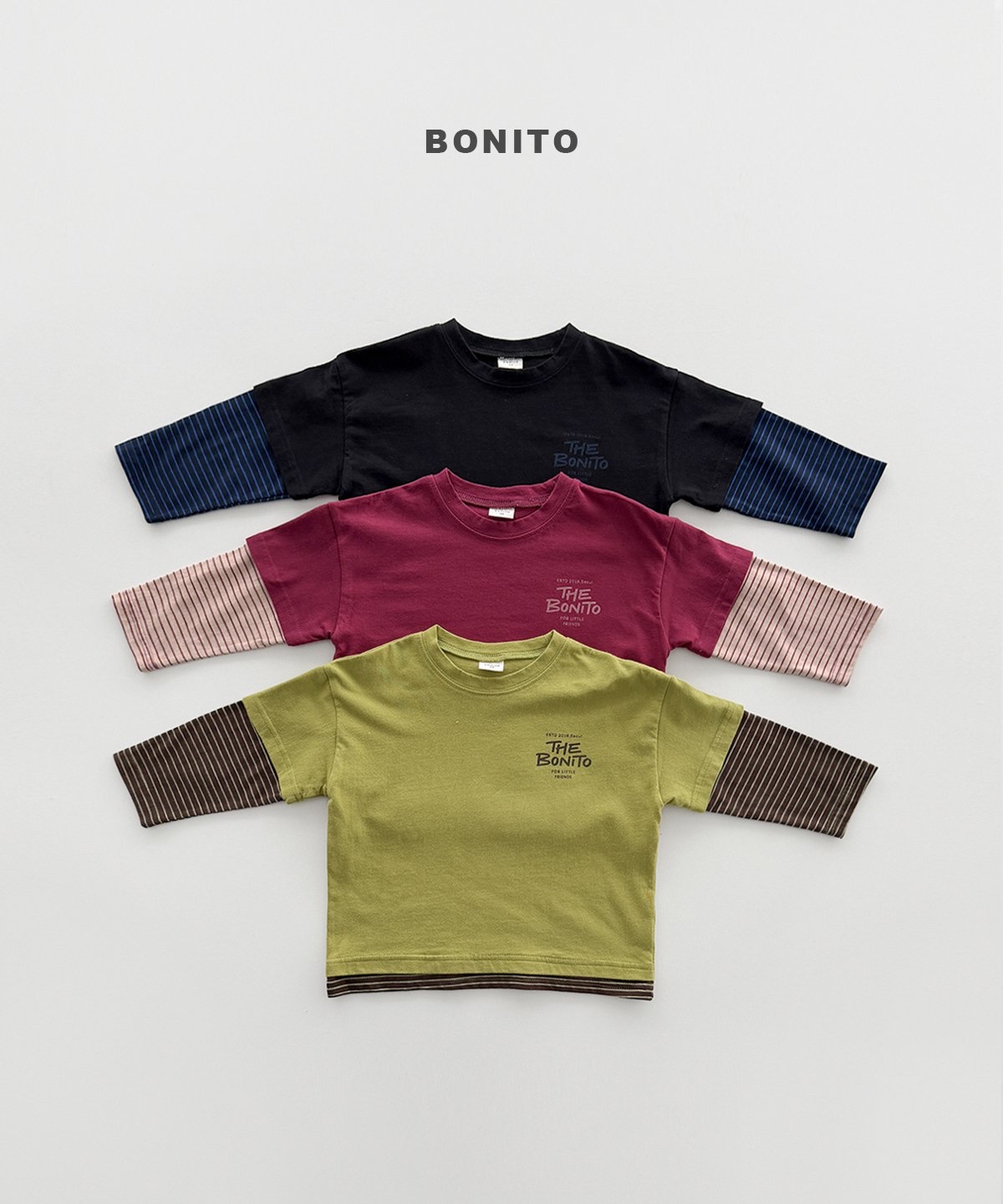 Bonito | Short-sleeved layered tee