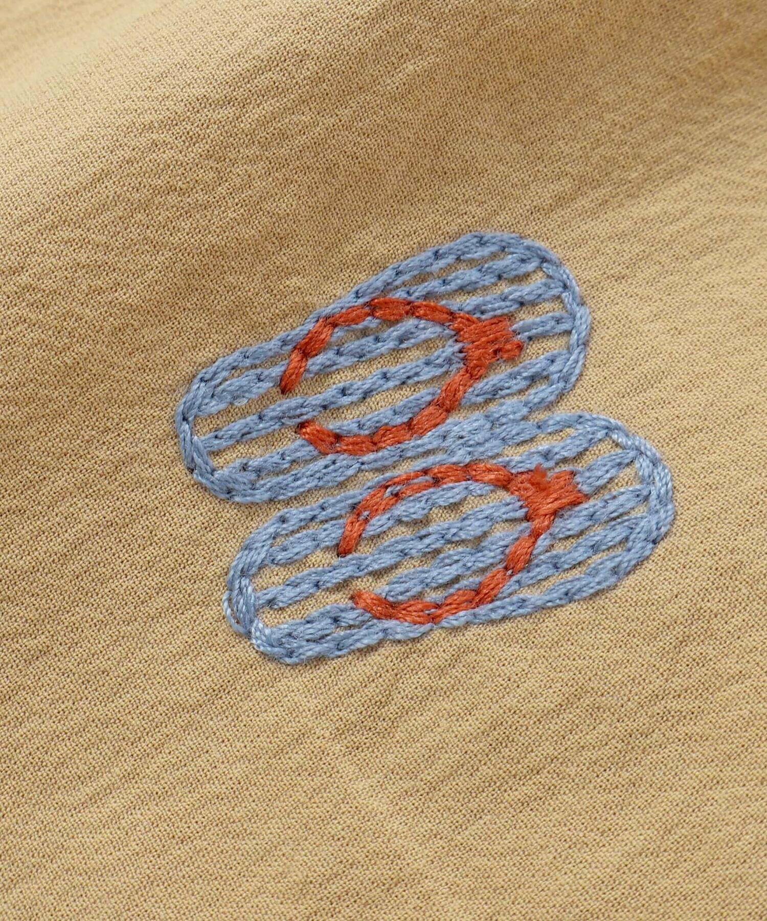 🆕【⭐訂購⭐】🌀 🇯🇵 日本直送 接觸涼感 夏季主題圖案刺繡 短褲［2款選］🌀 [ELEA-0108][260612]