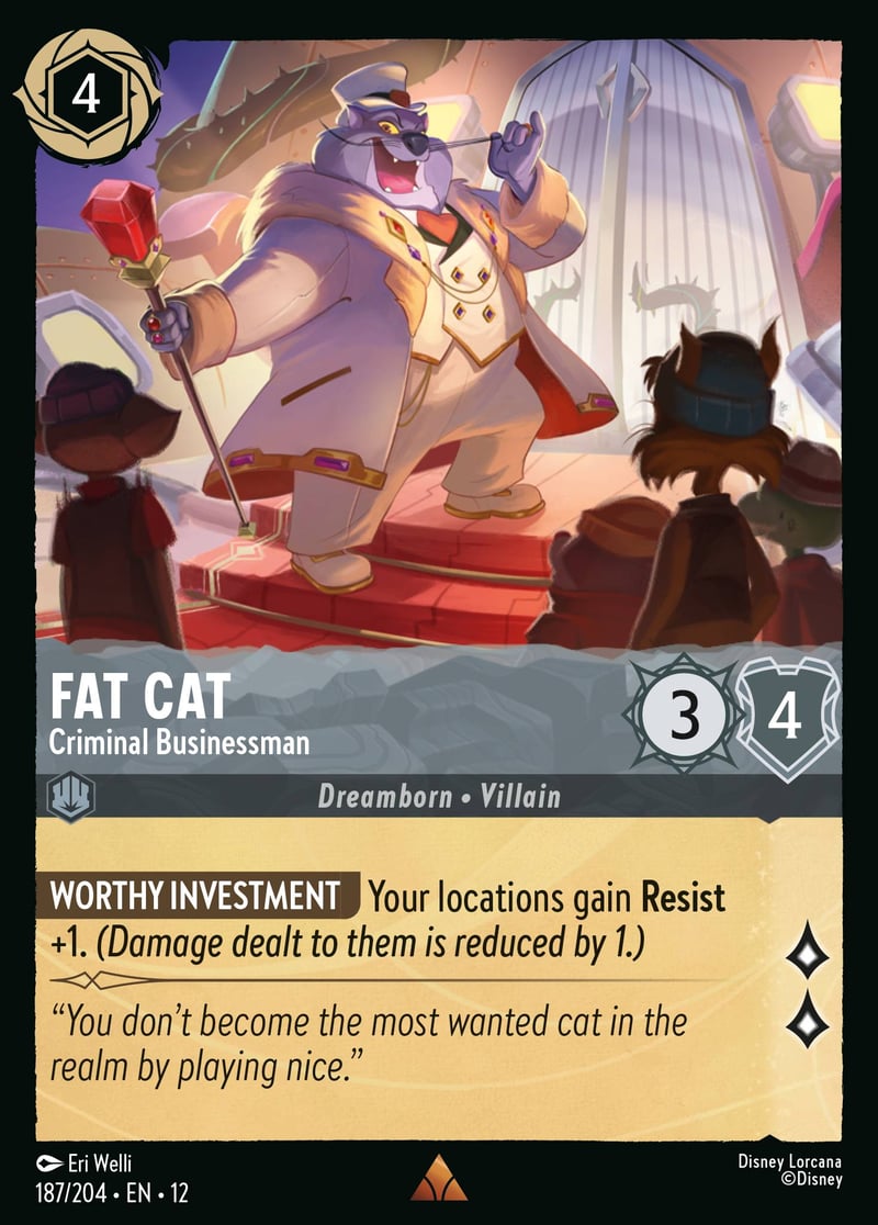 Fat Cat - Criminal Businessman | Set12-187 | Foil