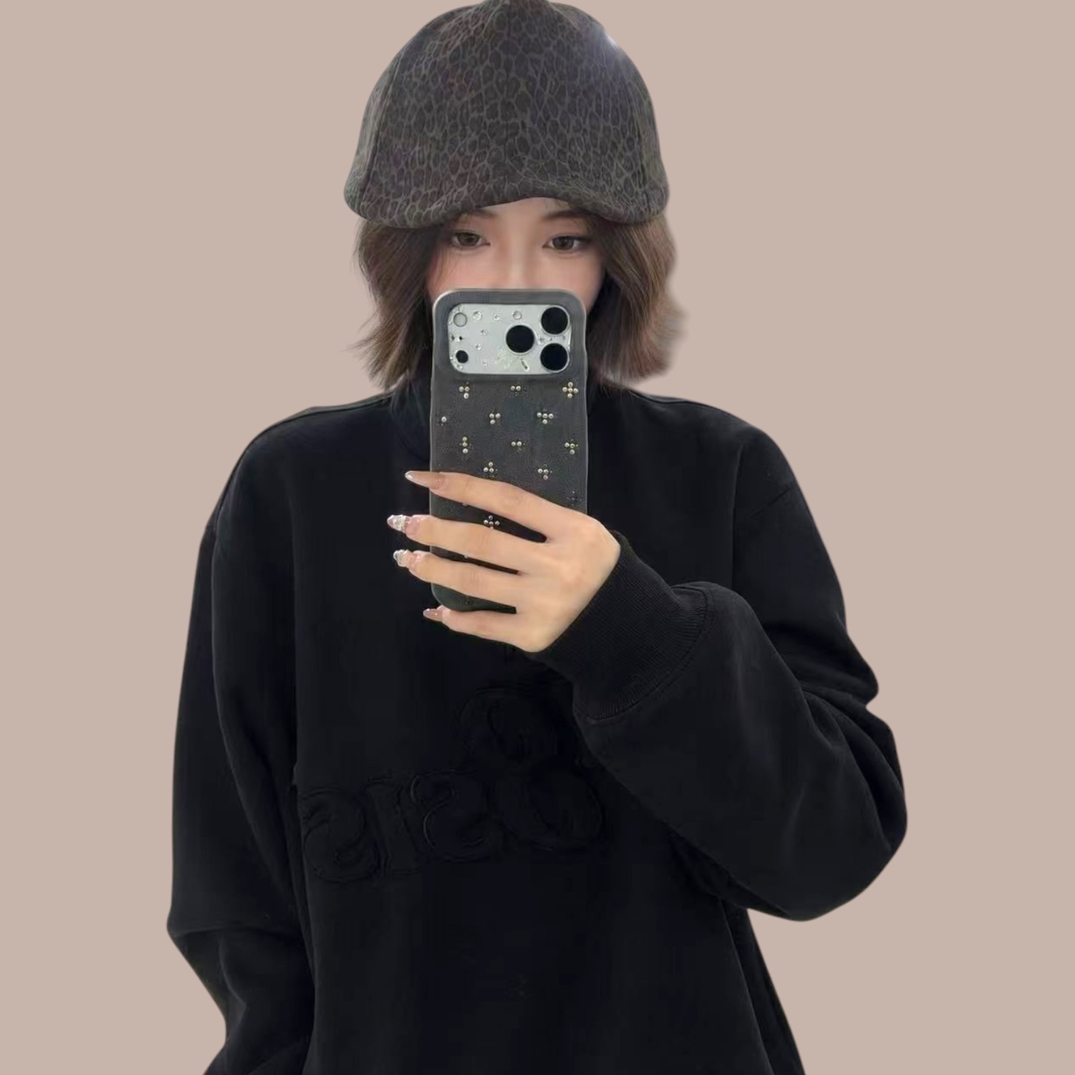 221670 豹紋賊仔帽