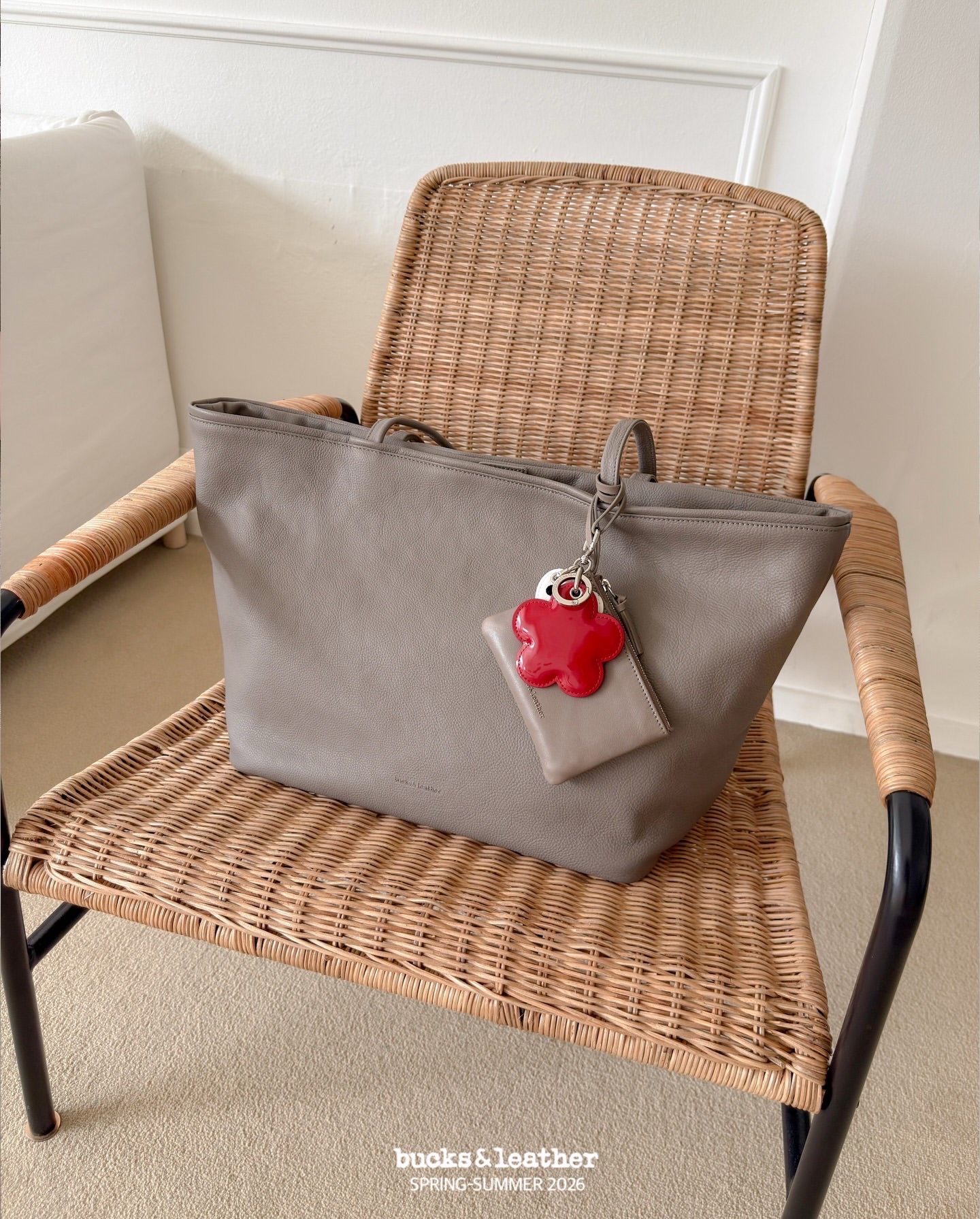  【26SS 超大容量款】預訂_Maxi Shopper by Bucks & Leather