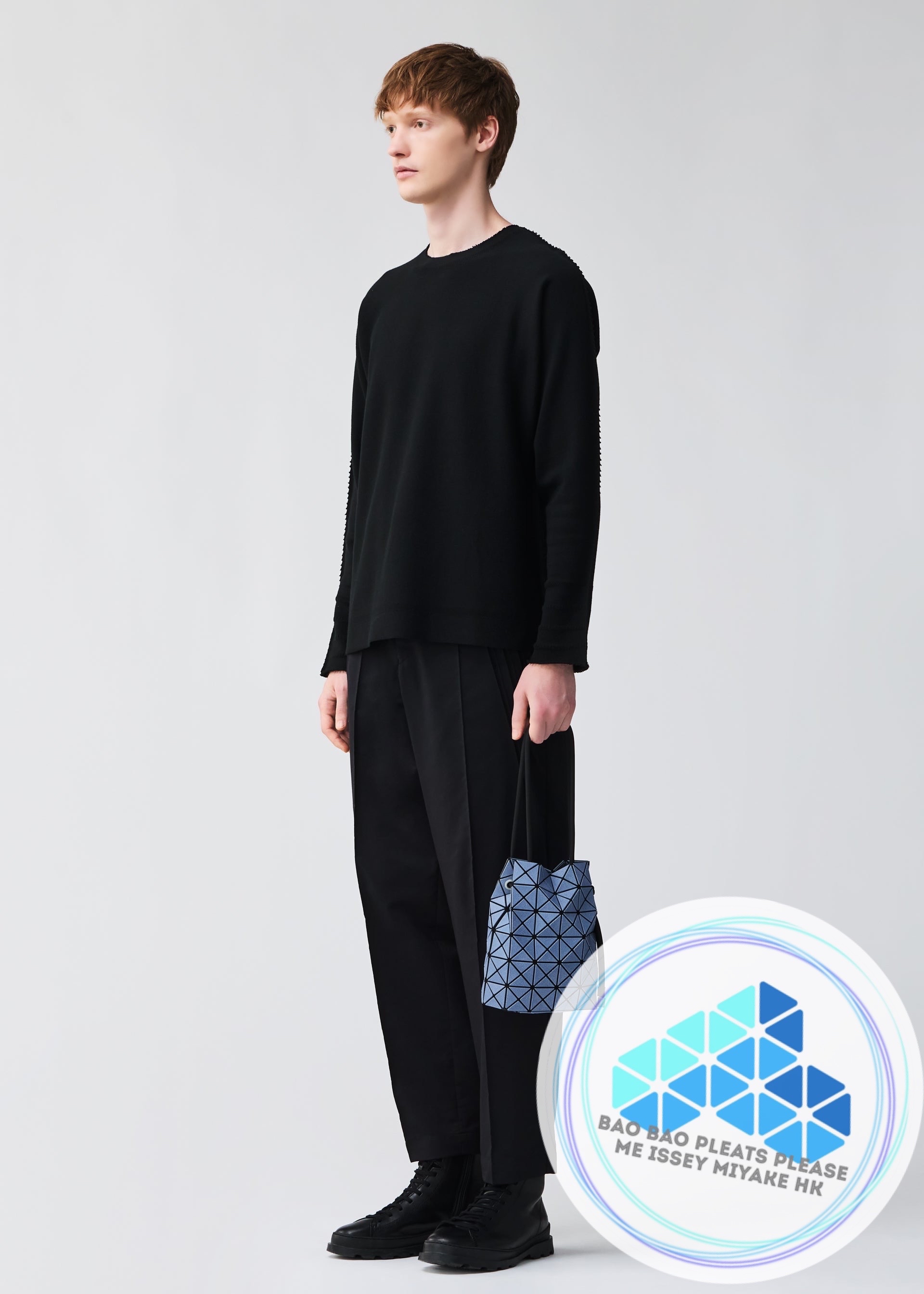 BAO BAO WRING DENIM仿牛仔紋束口索繩斜孭袋drawstrings crossbody bag