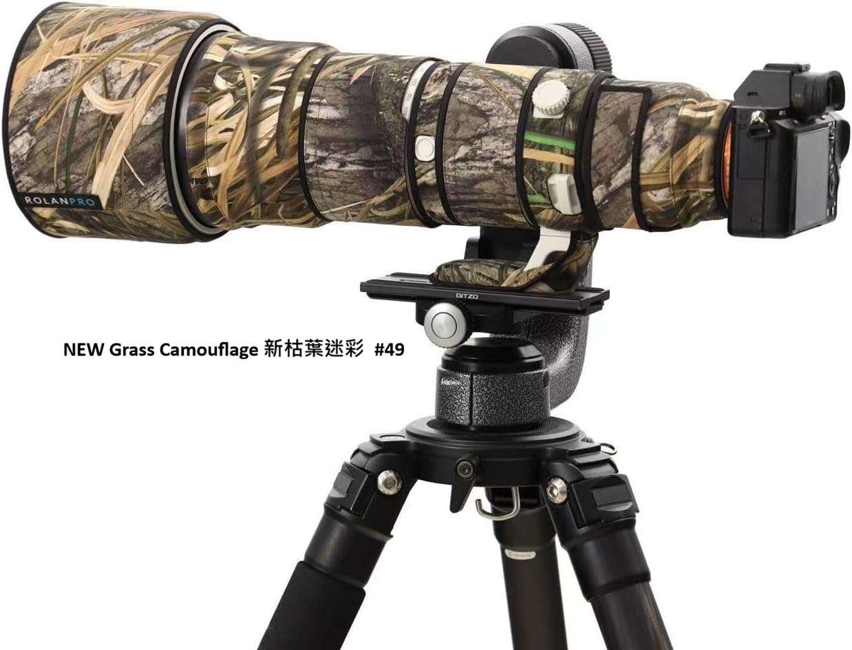 ROLANPRO Lens Camouflage Coat For SONY FE 400-800mm F6.3-8 G OSS (SEL400800G) 防水炮衣