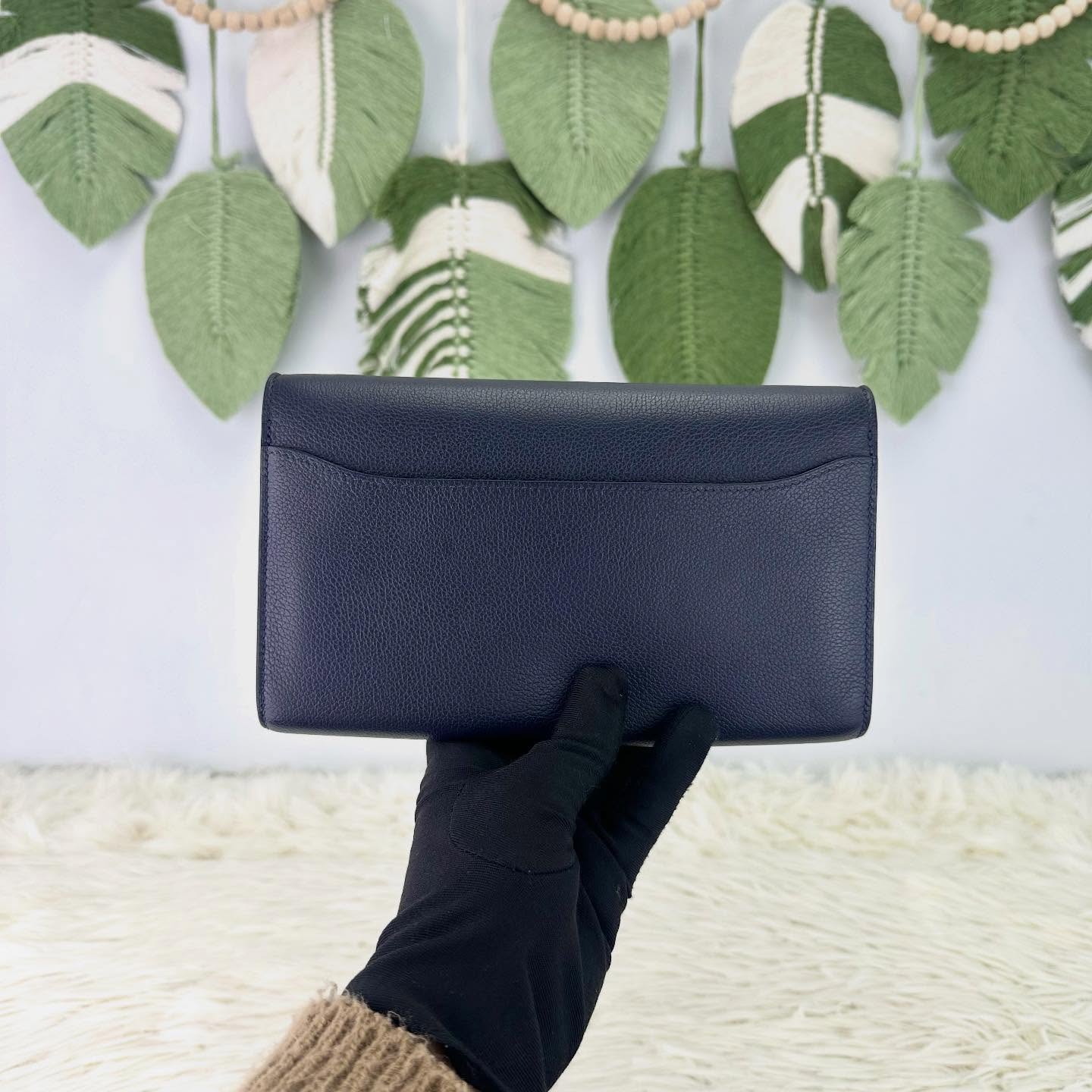 HERMES 🤍PRE OWNED Constance To Go 深藍色銀扣 Y Stamp 全套有盒💙