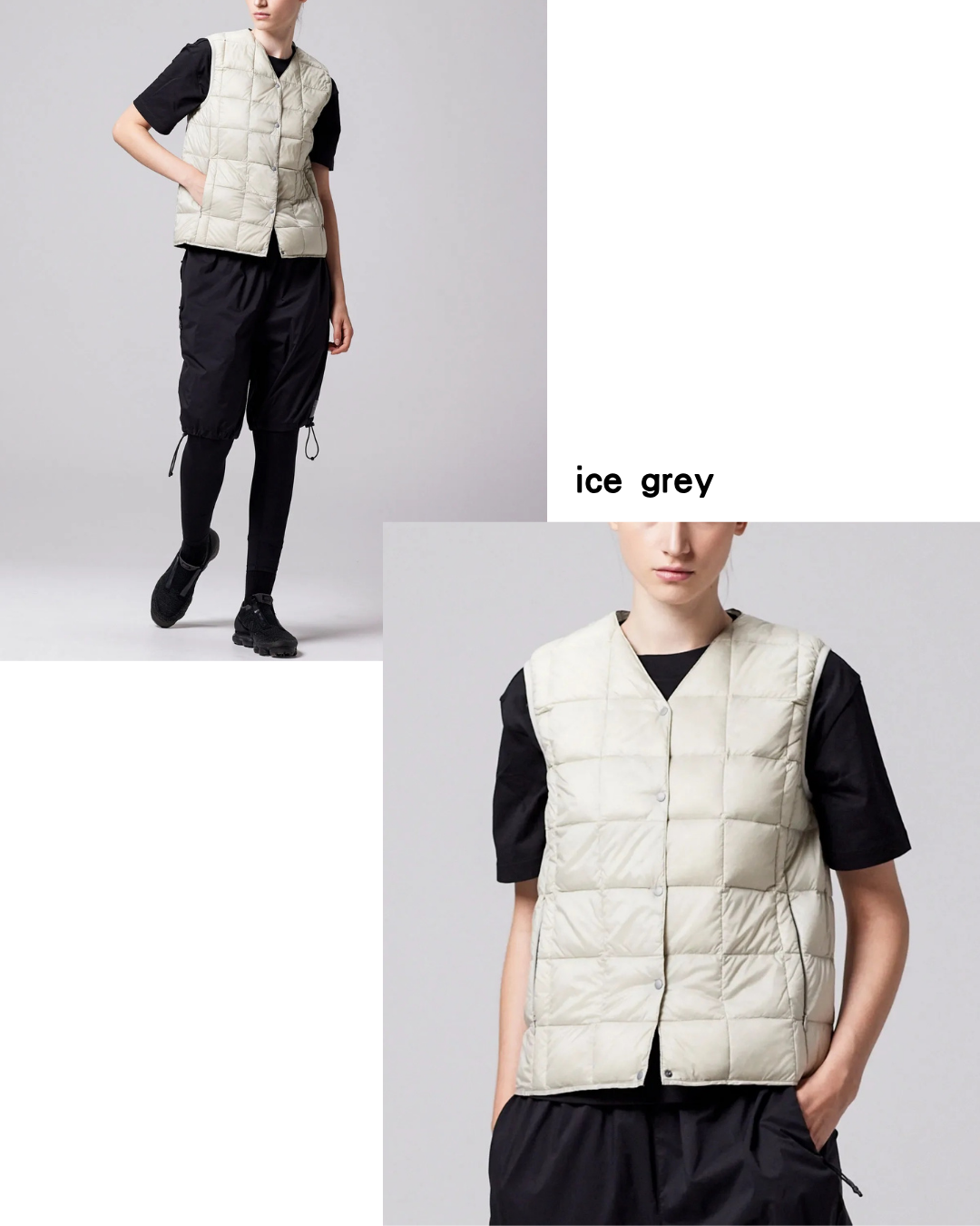 日本代購【 2026年秋冬新產色 日本直送 TAION 女裝經典V領內膽羽絨背心 TAION Women Basic V-Neck Button Inner Down Vest (TAION-W001) 】