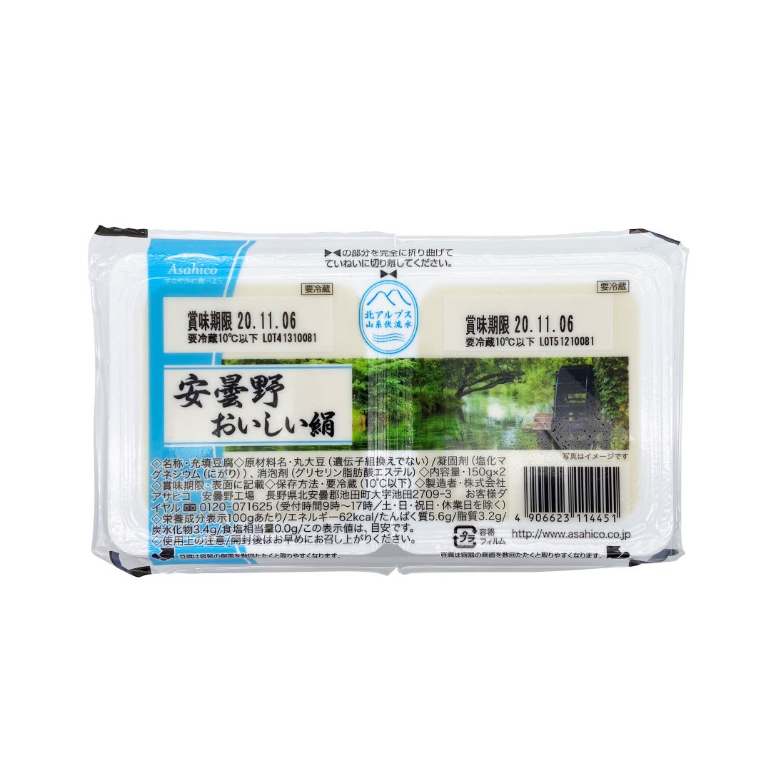 日本安曇野絹豆腐 300g