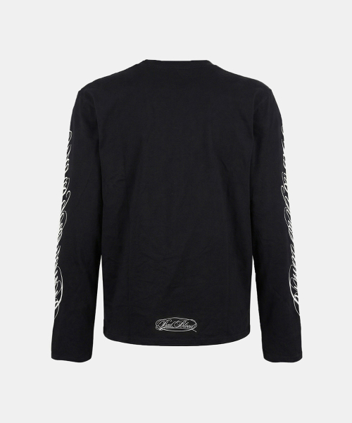 Dark Classic MYM Long Sleeve - Black - 다크 클래식 MYM 롱슬리브 - 블랙