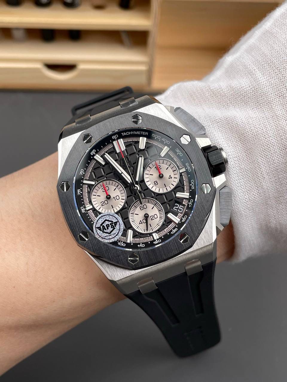 🚀新品爱彼26420 钢黑/42mm/4401机💯