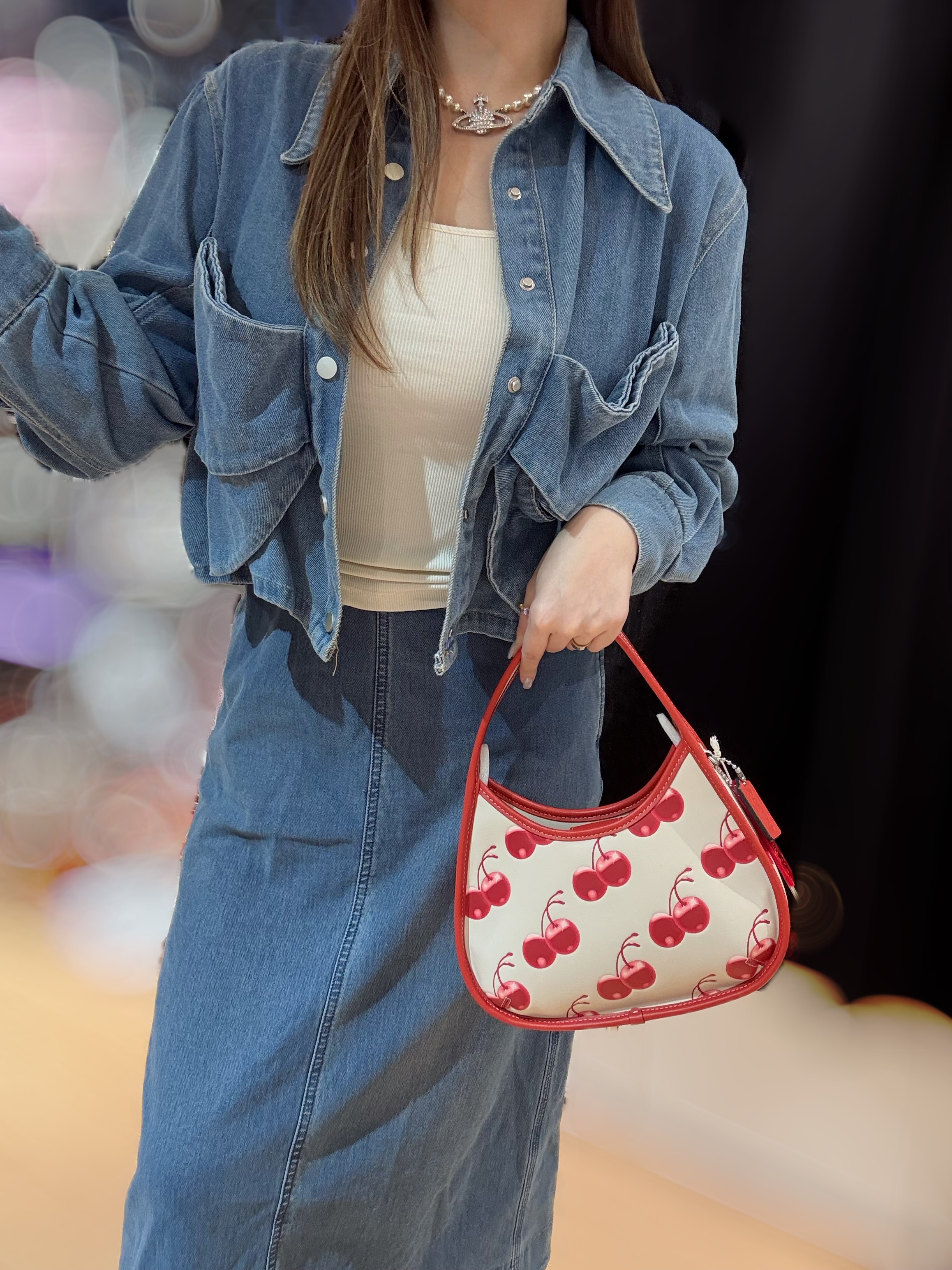 Coach Ergo bag cherry/red