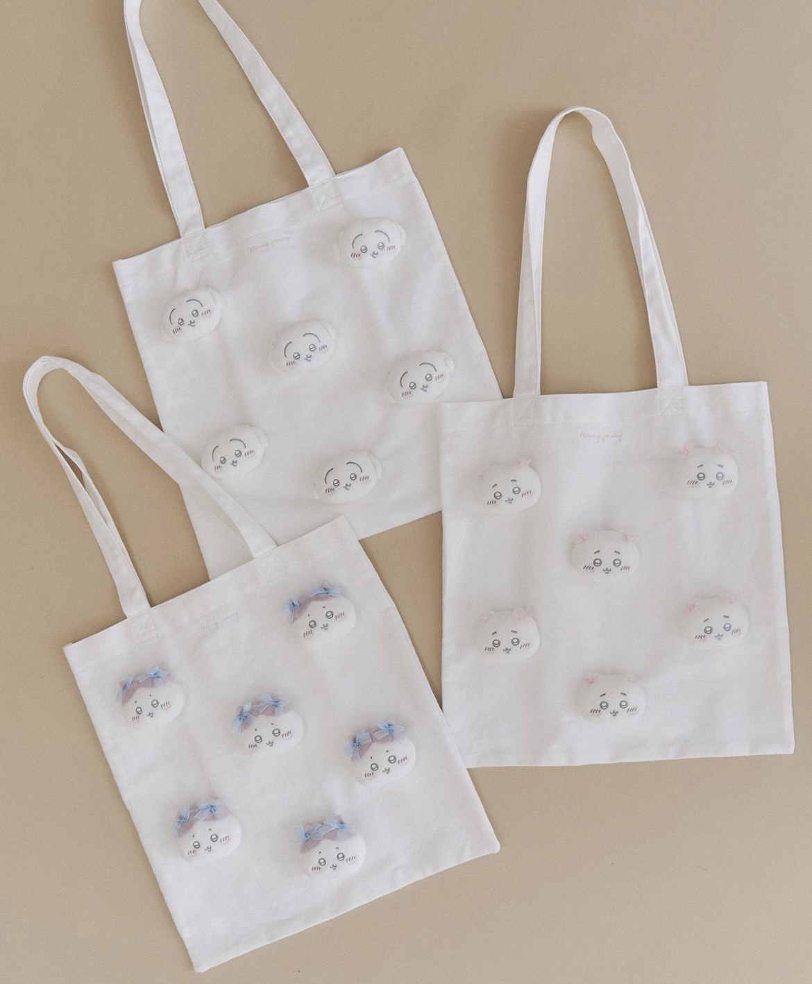日本預訂📍日本Chiikawa x Merry Jenny立體公仔頭Tote Bag 不包郵 2026年8月中下旬出貨