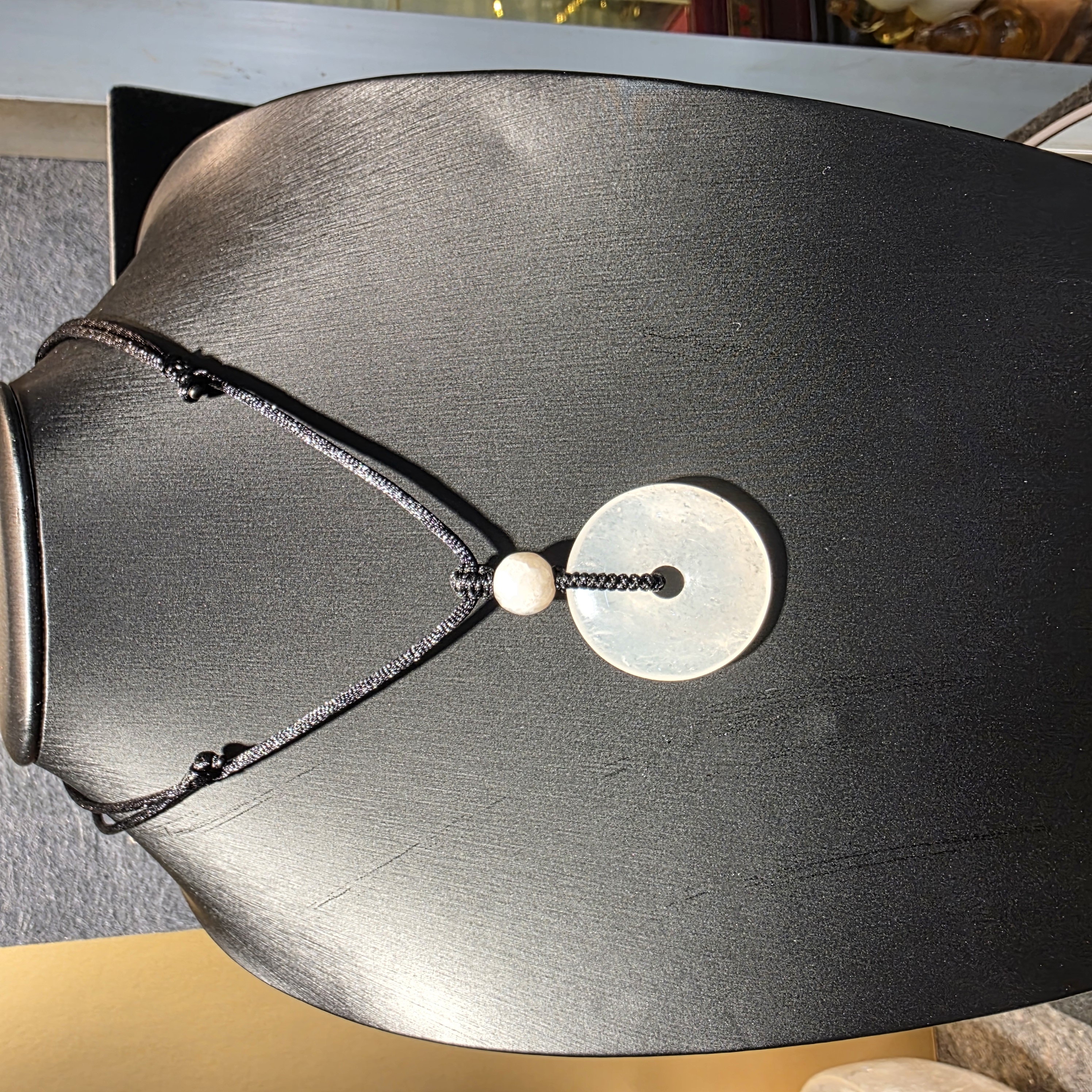 白東寧玉平安扣吊咀