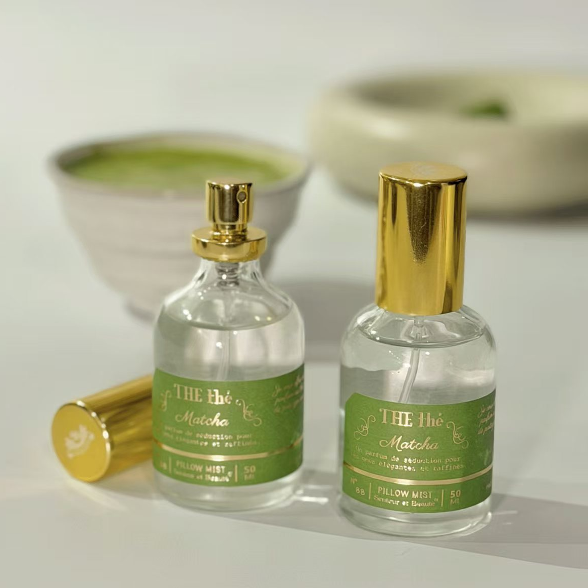 【日本直送】法國製 Senteurs et Beauté 抹茶枕頭噴霧 50ml |  臨睡前噴一噴！