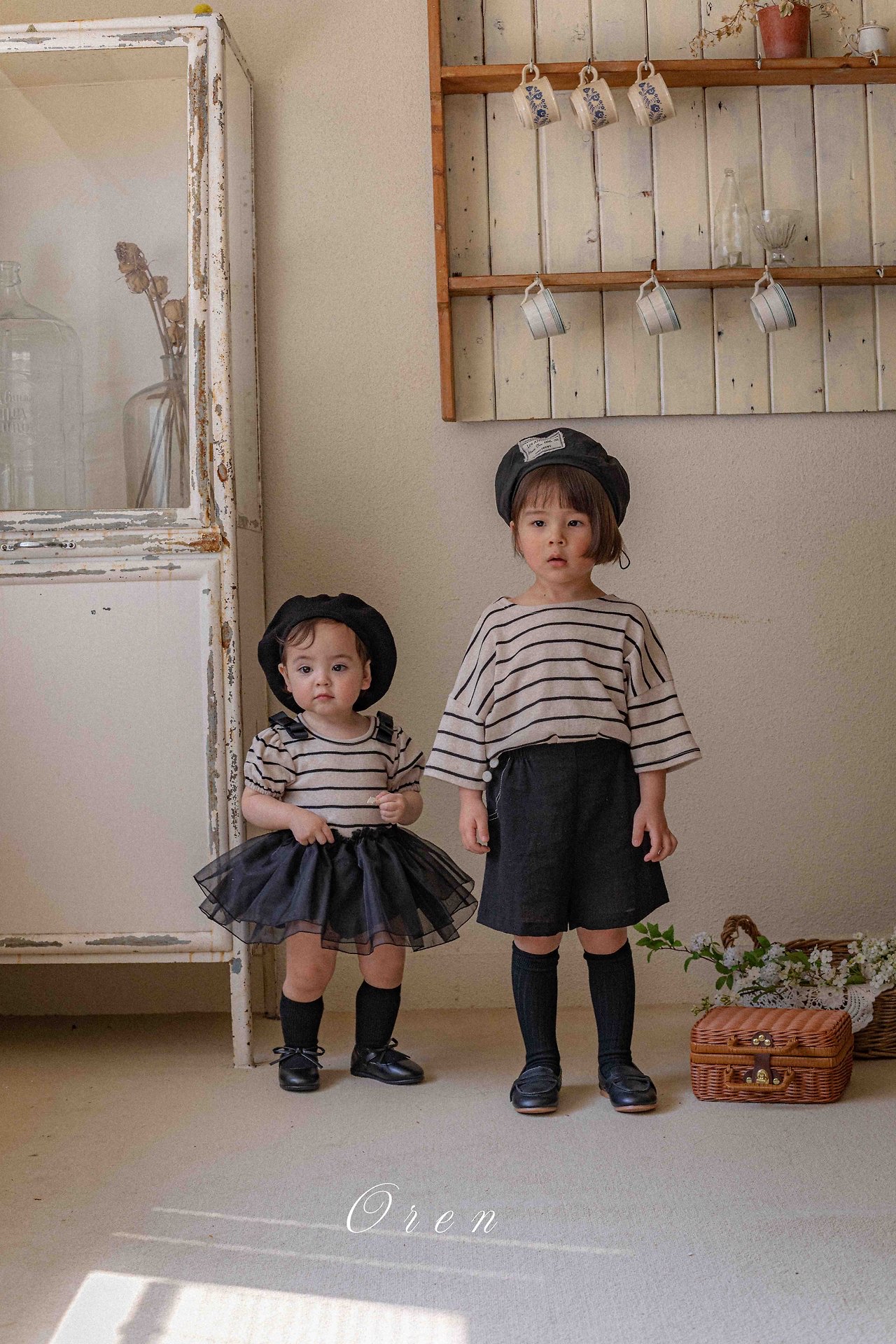 🇰🇷oren包屁裙/set black