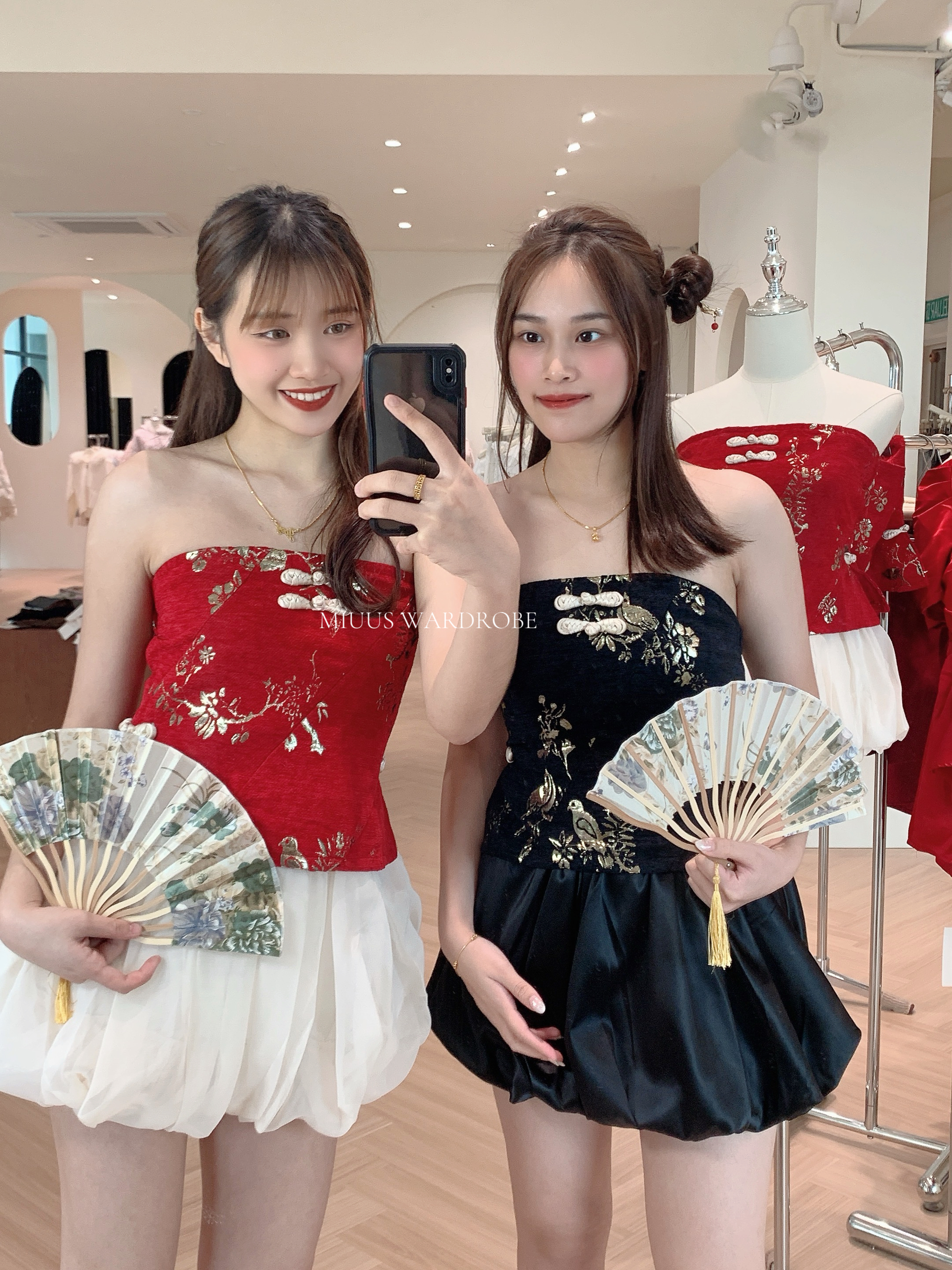 C08 新中式旗袍抹胸  【不可机洗】