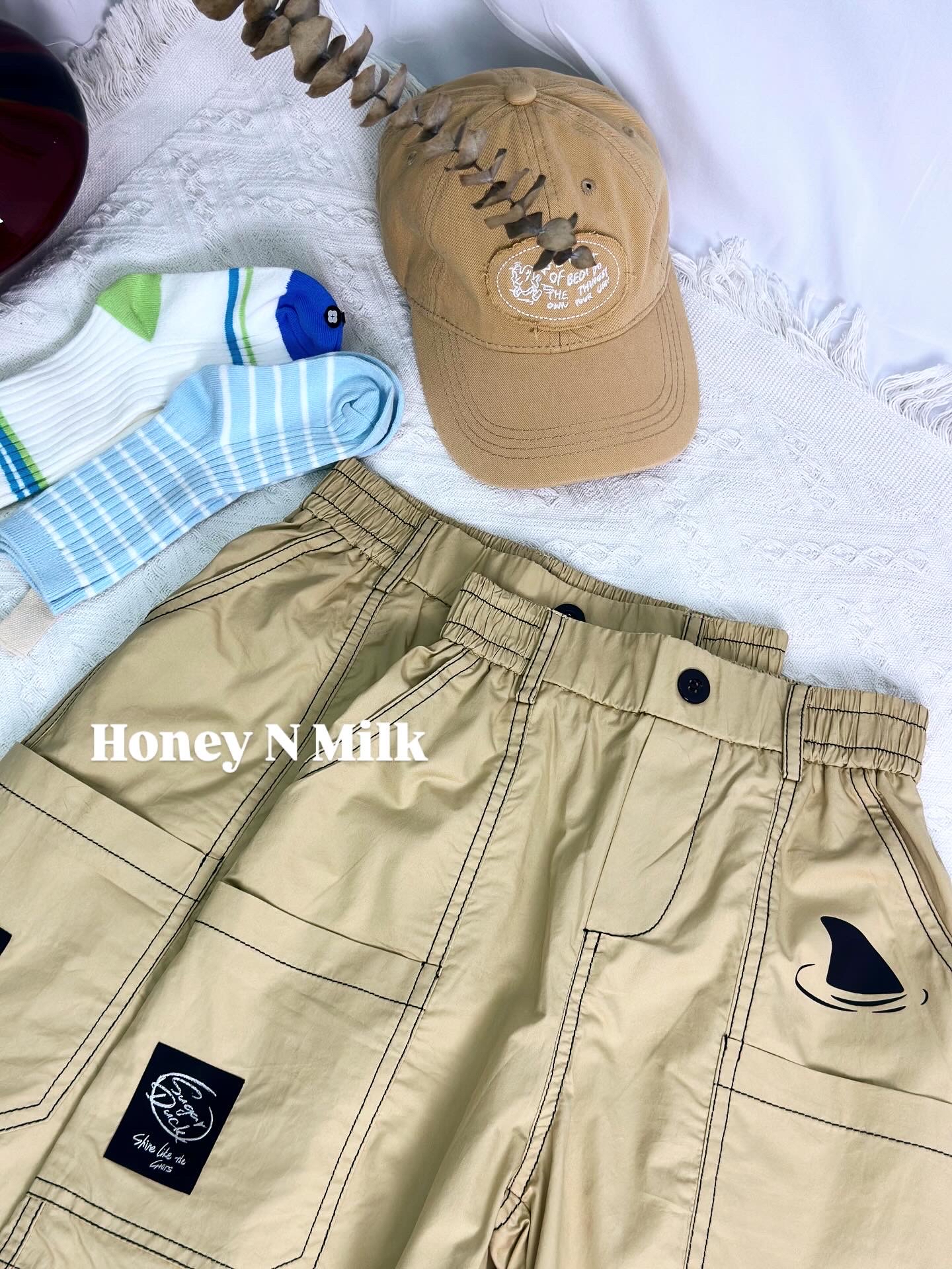 SGD Shark Brown Bermuda Pants