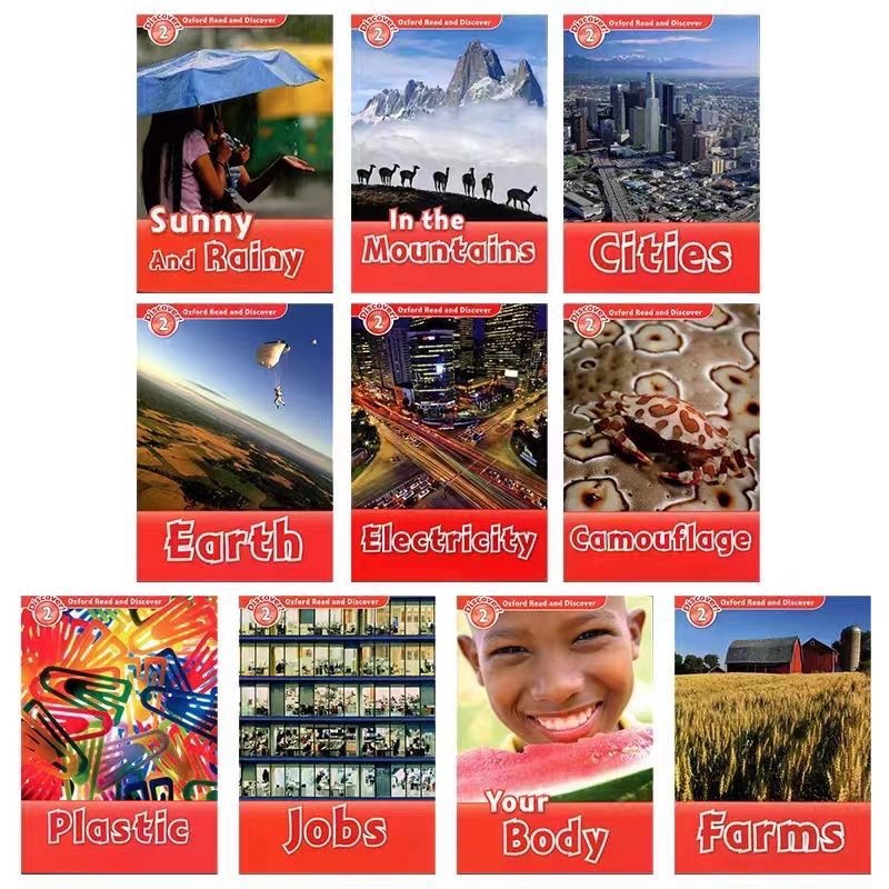 Oxford read and discover 每階段$150