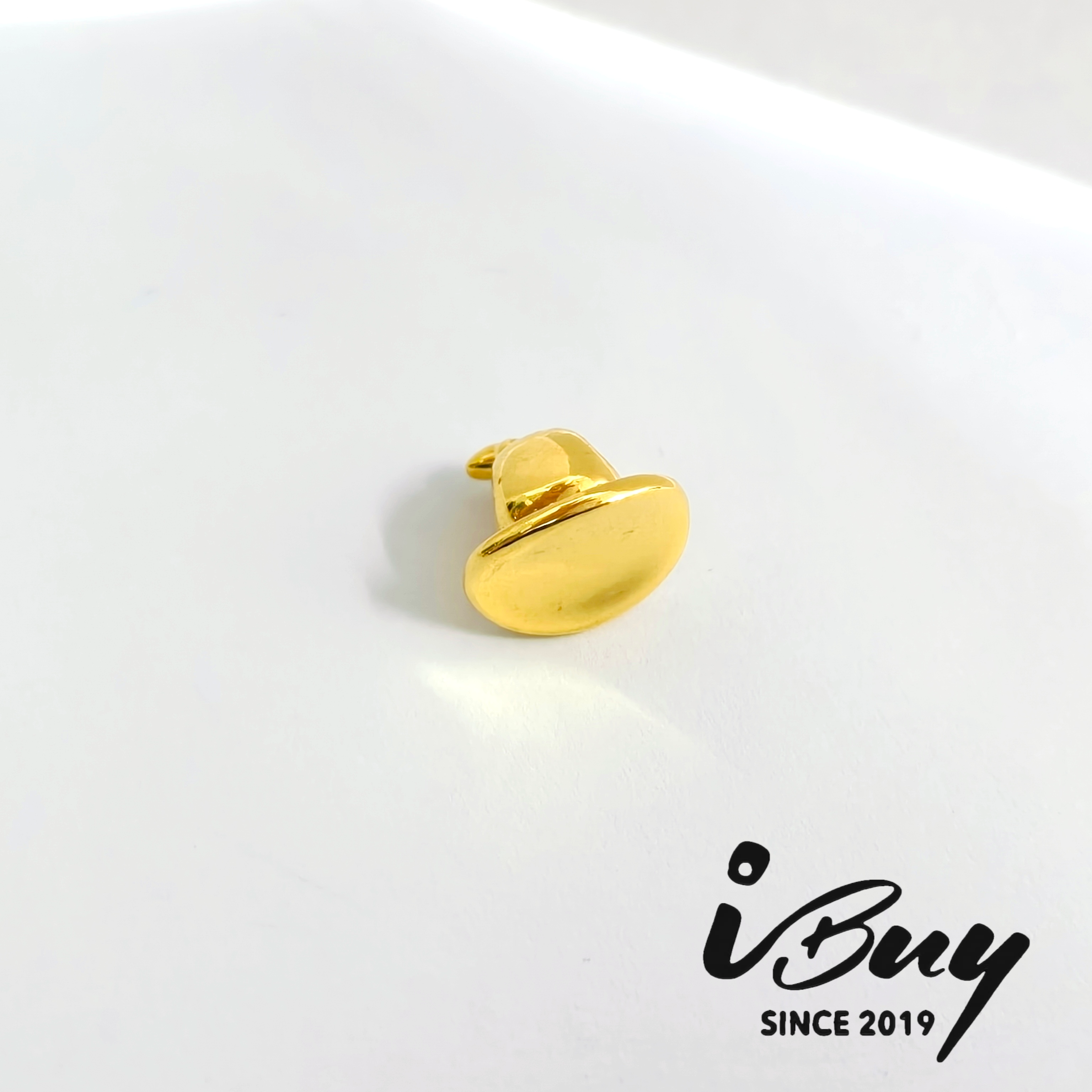 916 HARD GOLD MAGIC HAT CHARM BEAD 916 硬金 魔法帽子串咀