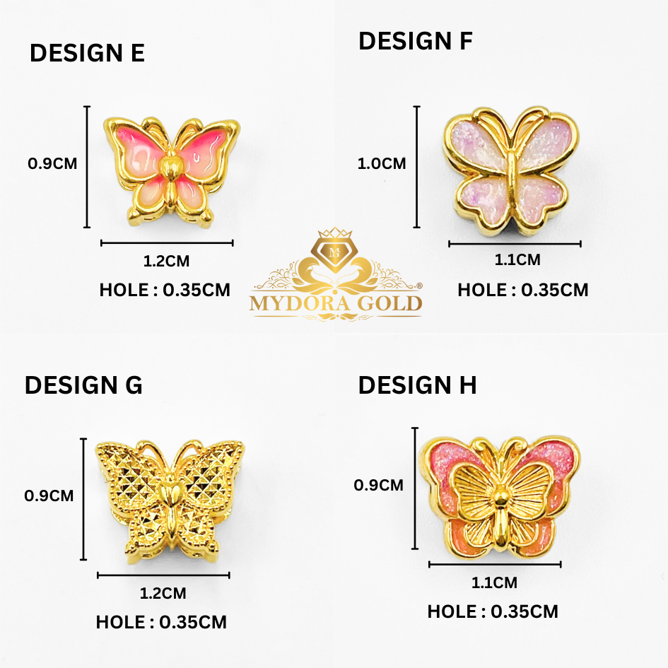 MYDORA Bead Butterflies Series (5G) l EMAS 916/22K