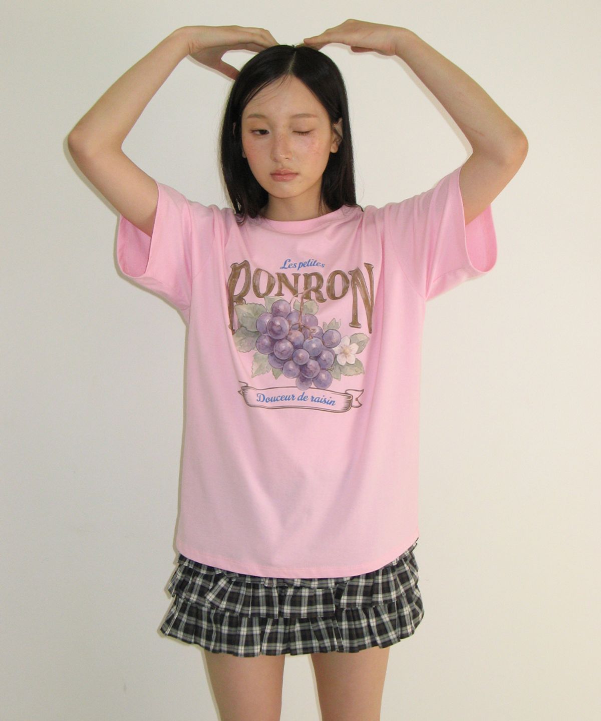 🇰🇷訂購｜ronron 26SS｜VINTAGE GRAPE BASIC FIT T SHIRT 3色 