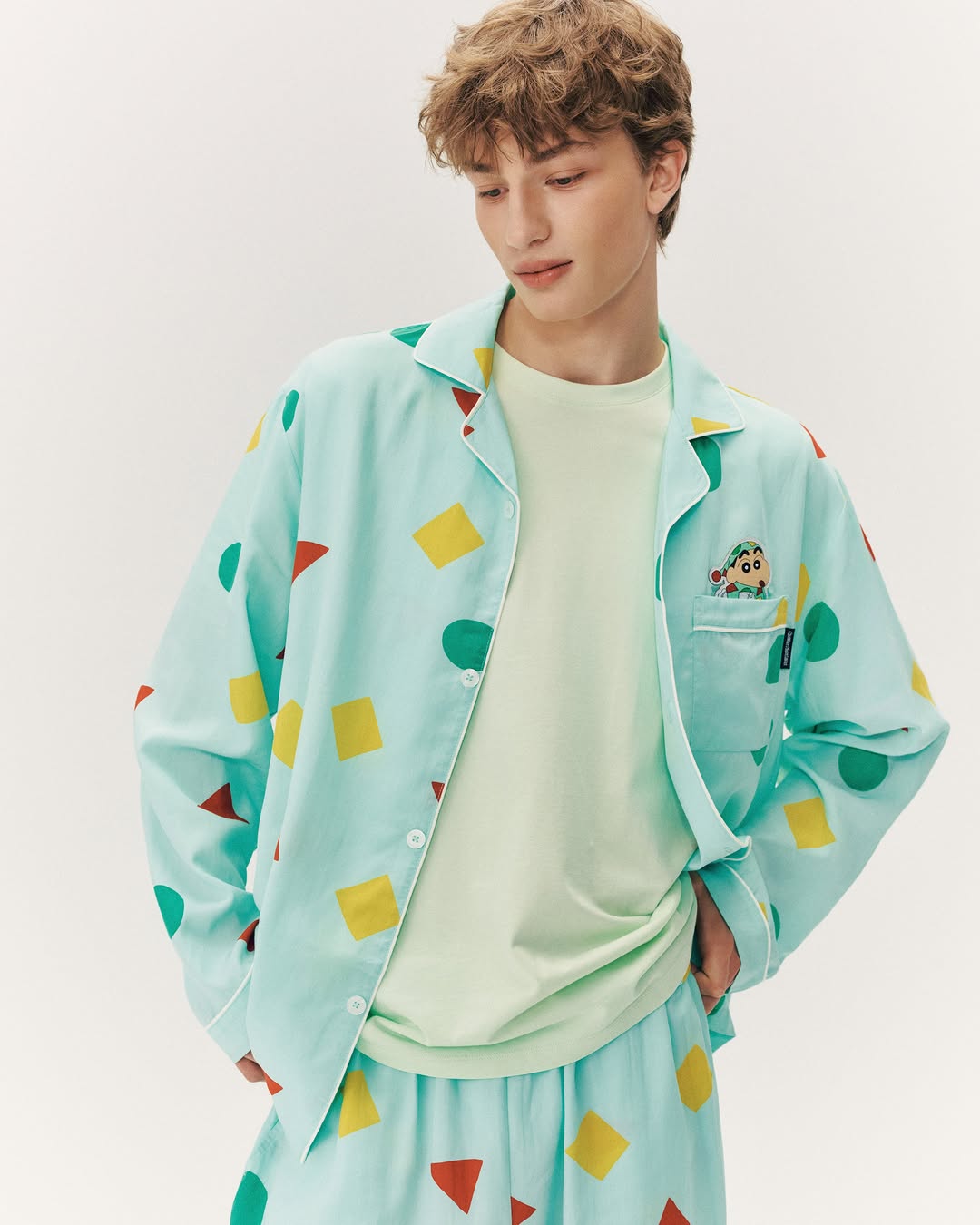 新品限時優惠) SPAO - 韓國 SPAO x  蠟筆小新 睡衣 2026 FALL 