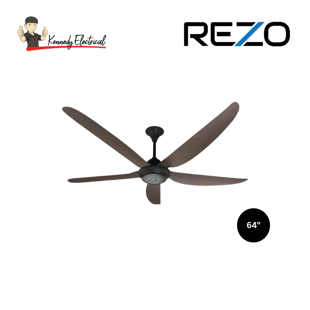 Rezo 64" AX64 DC Motor Ceiling Fan (AX64DC)
