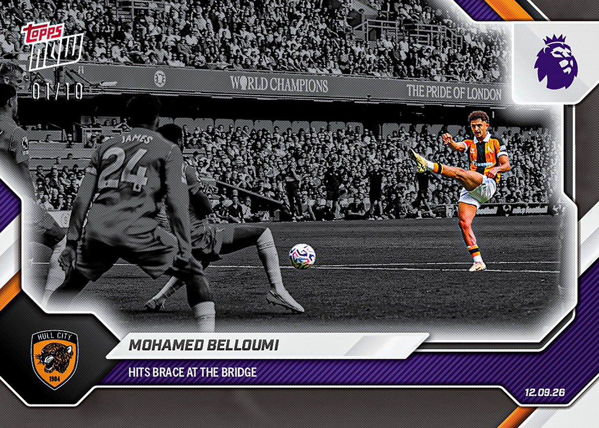 Mohamed Belloumi - 2026-27 Premier League Topps NOW® #26【團購】