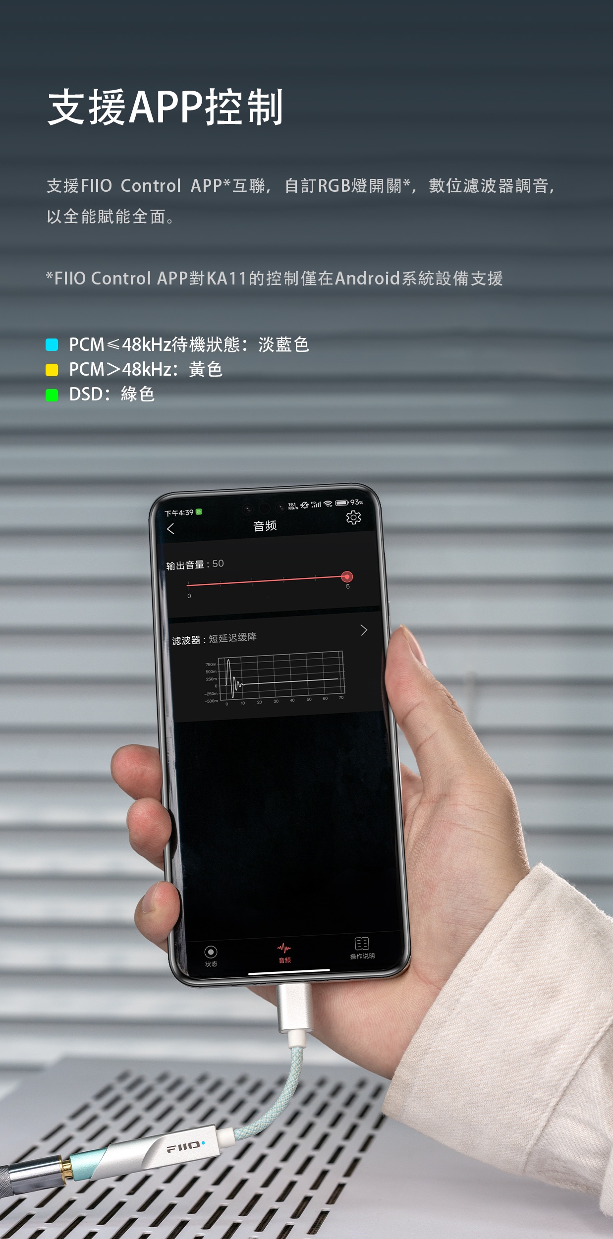 新增顏色 ~ 霞光鈦、赤霞紅 ~ FIIO KA11  (3.5mm解碼和耳機功率放大器)