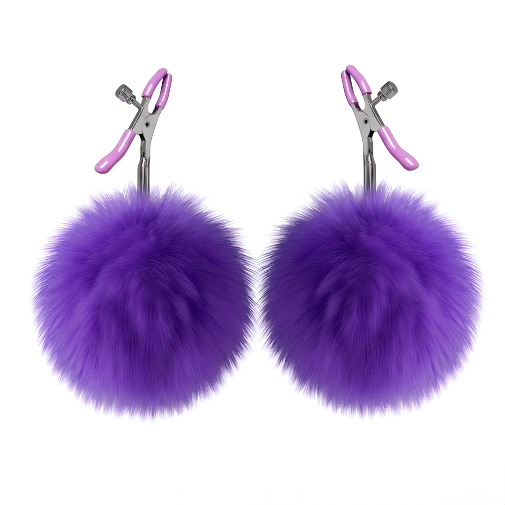 乳夹铃铛羽毛球女用sm束缚道具夫妻另类成年人情趣品性爱玩具