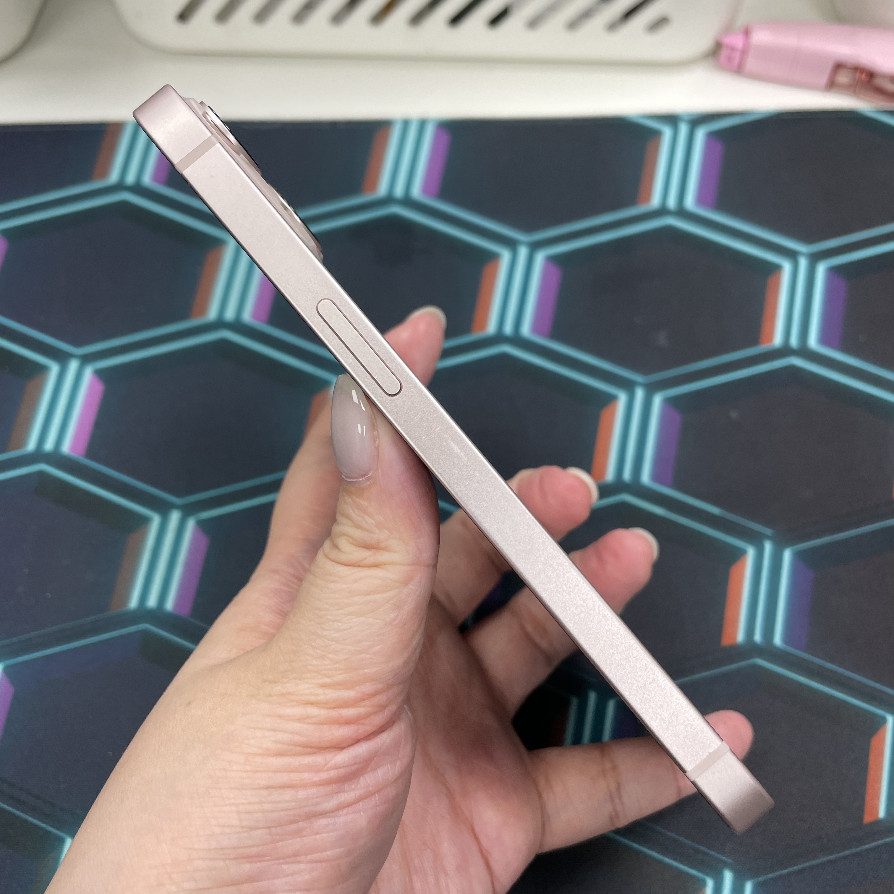 *6523 13 超靚機 128GB 電77 粉色 pink